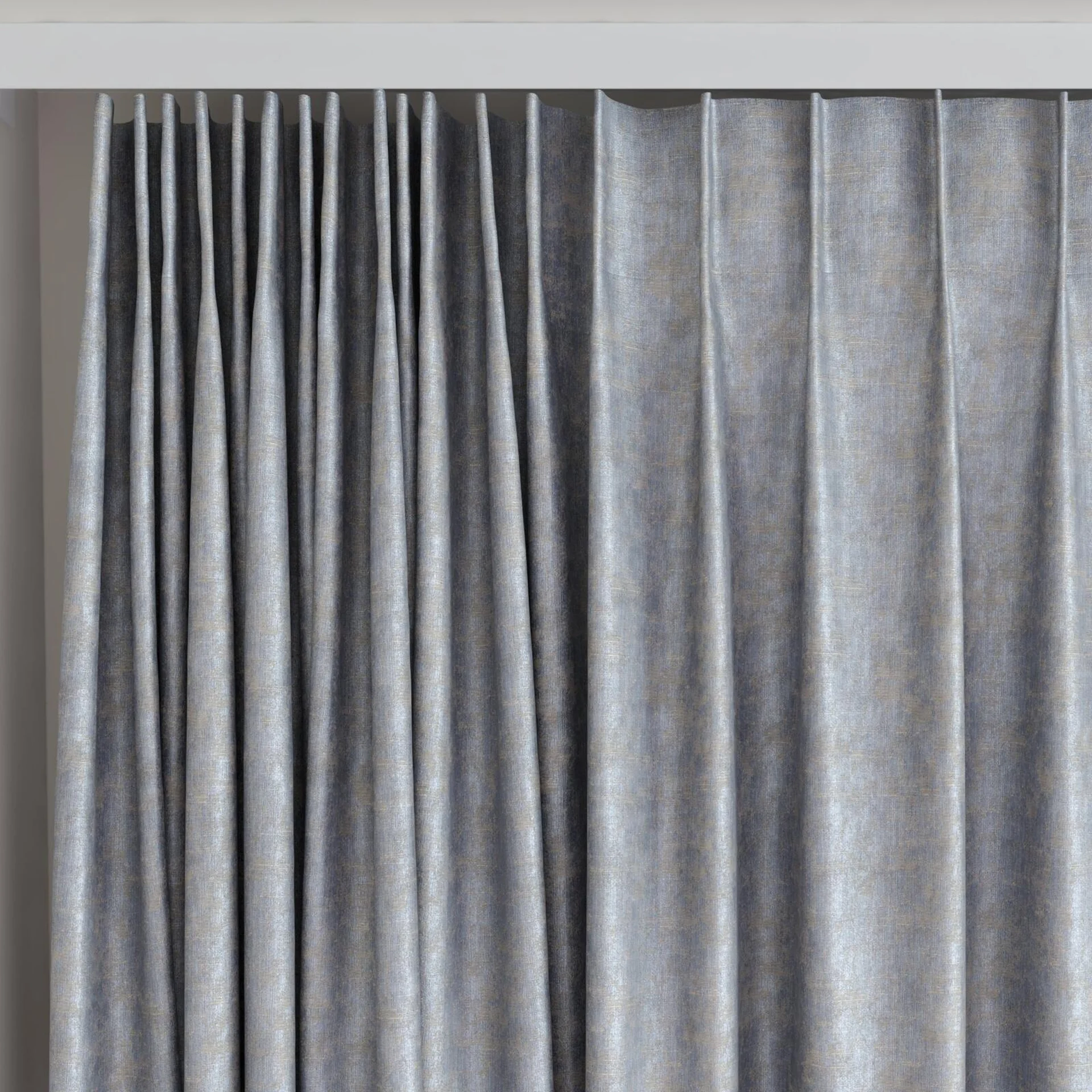 Top view of Renaissance Ocean, on curtain rail