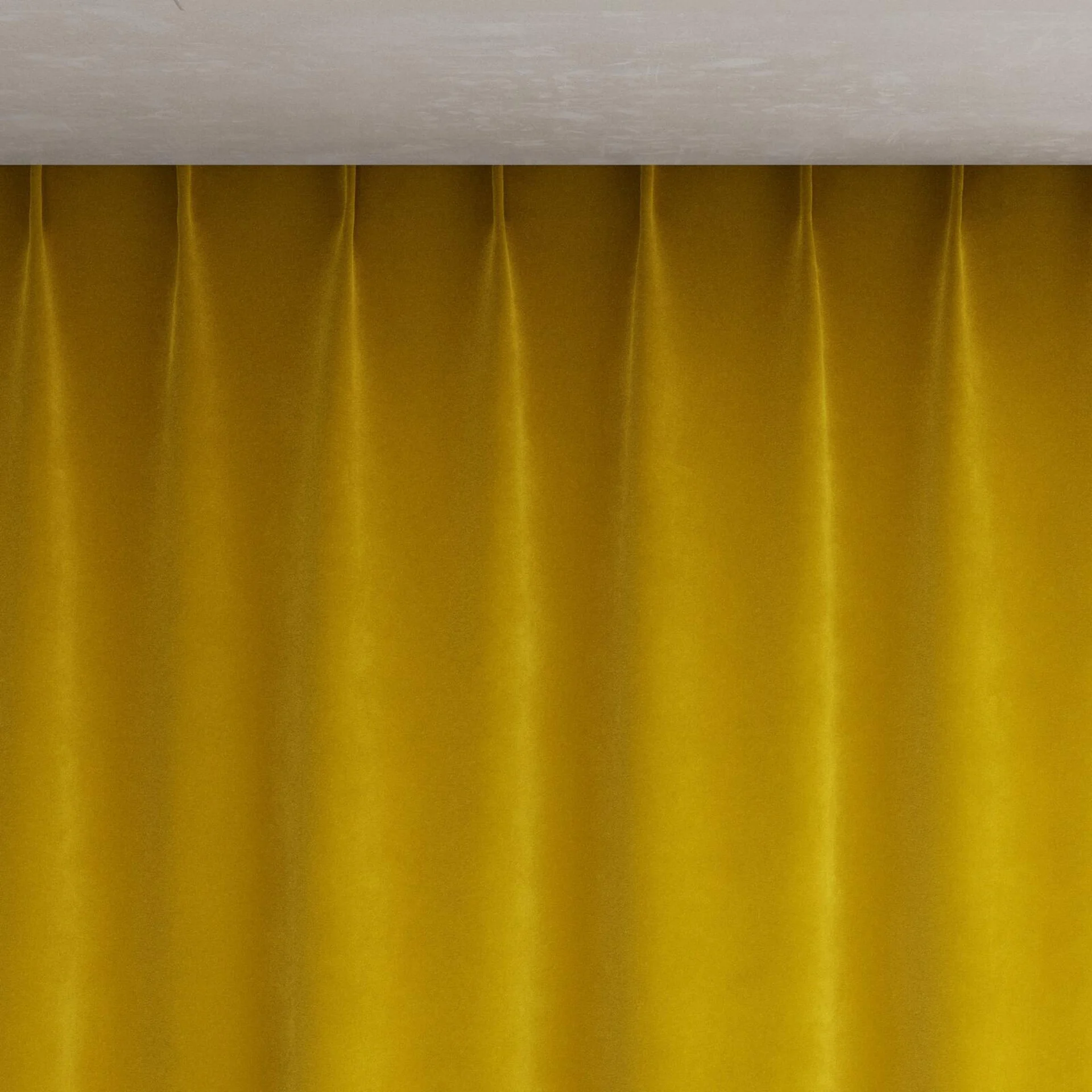 Top view of Lux Velvet Honey 8206, pinch pleat