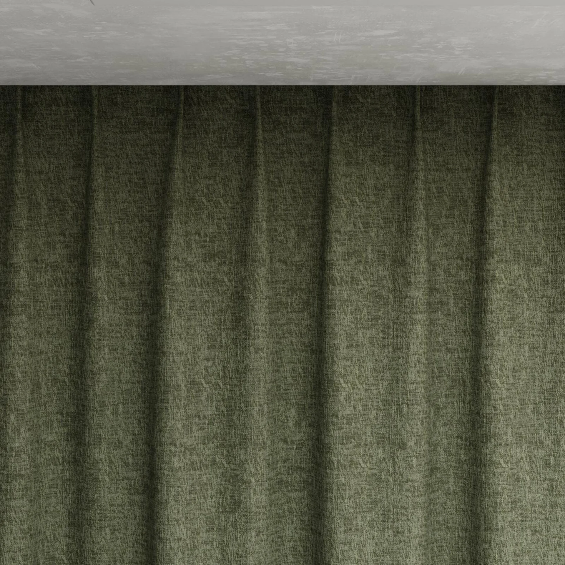 Top view of Earthwild Camouflage, pinch pleat