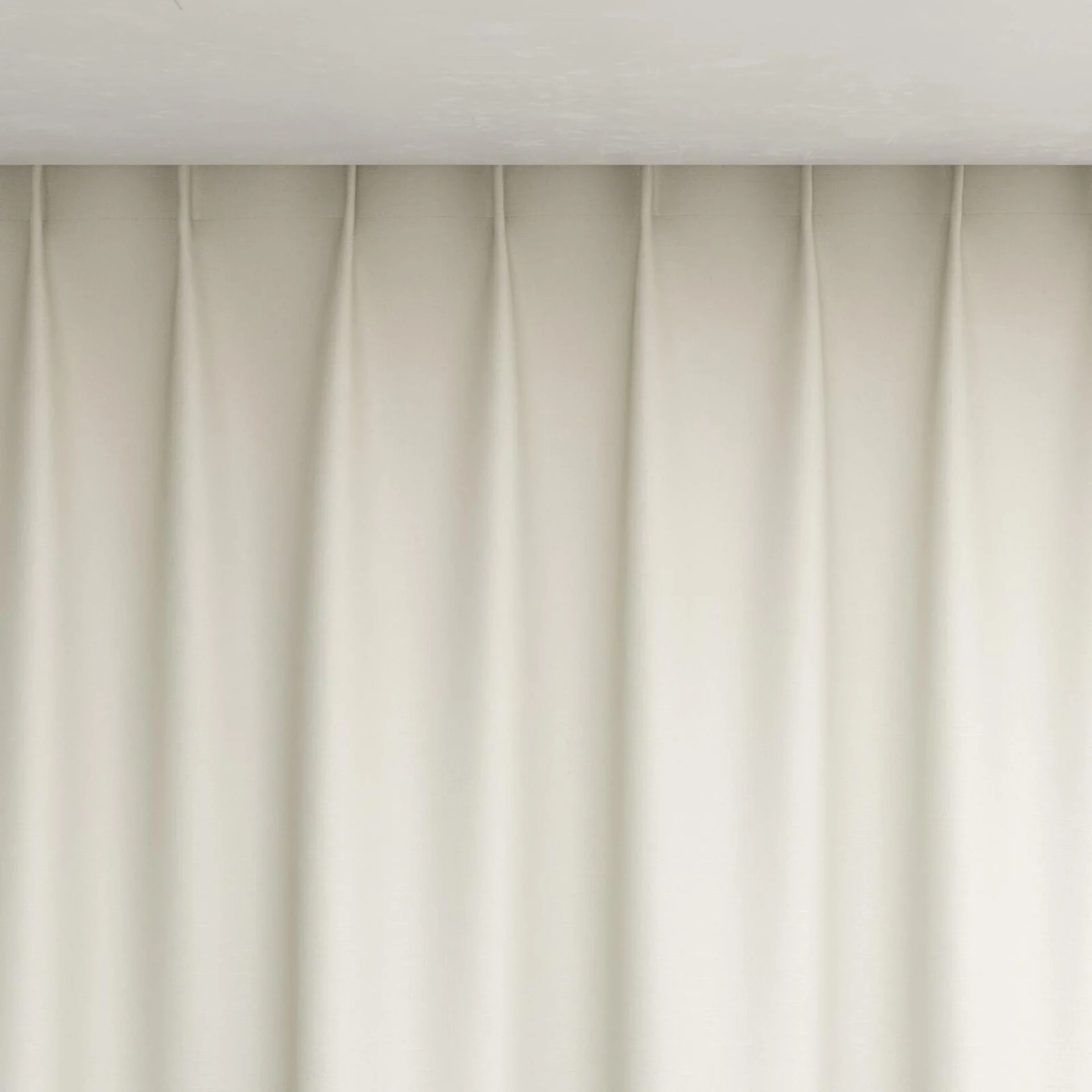 Top view of Soho Chalk-No Teflon, pinch pleat