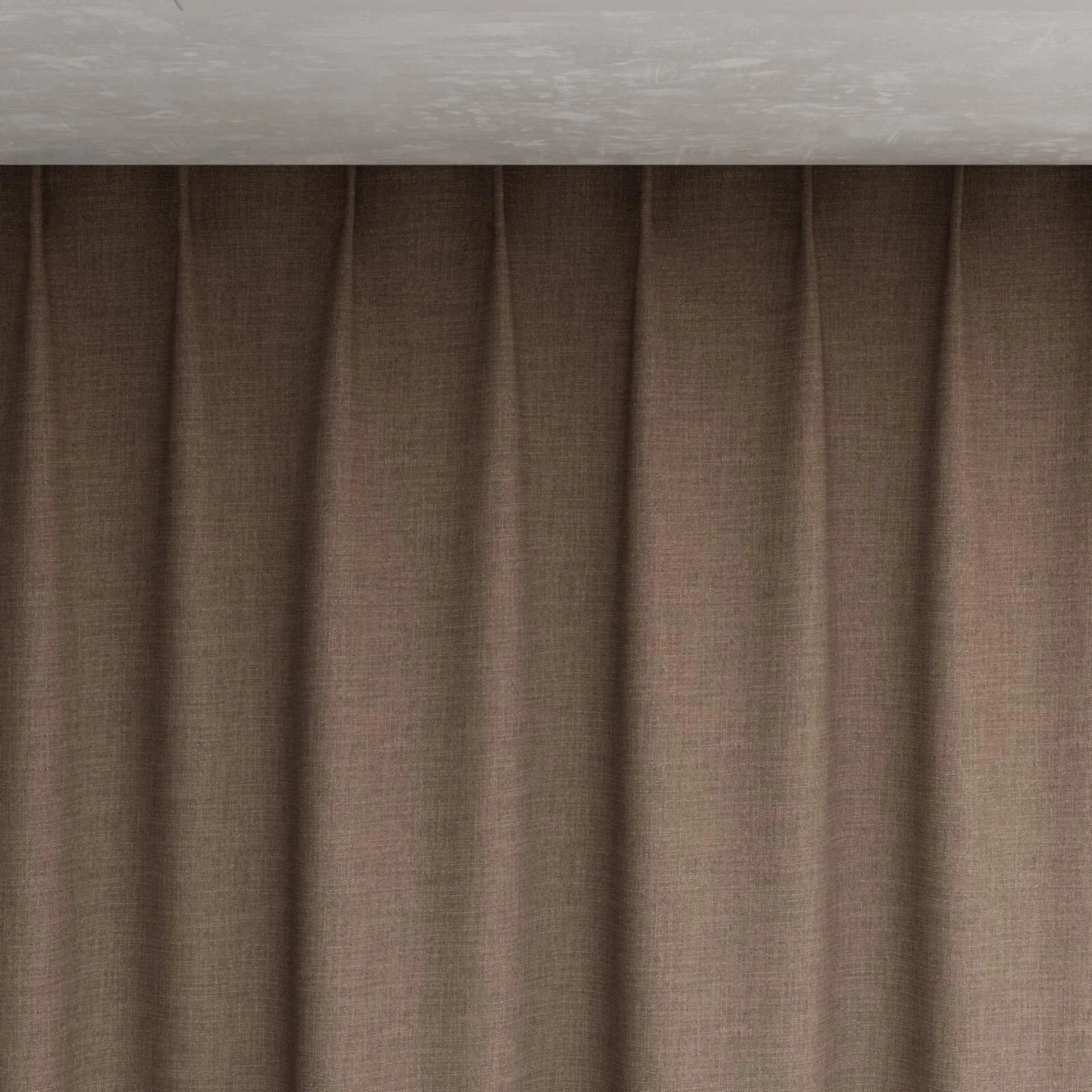 Top view of Mauritius Nocturne, pinch pleat