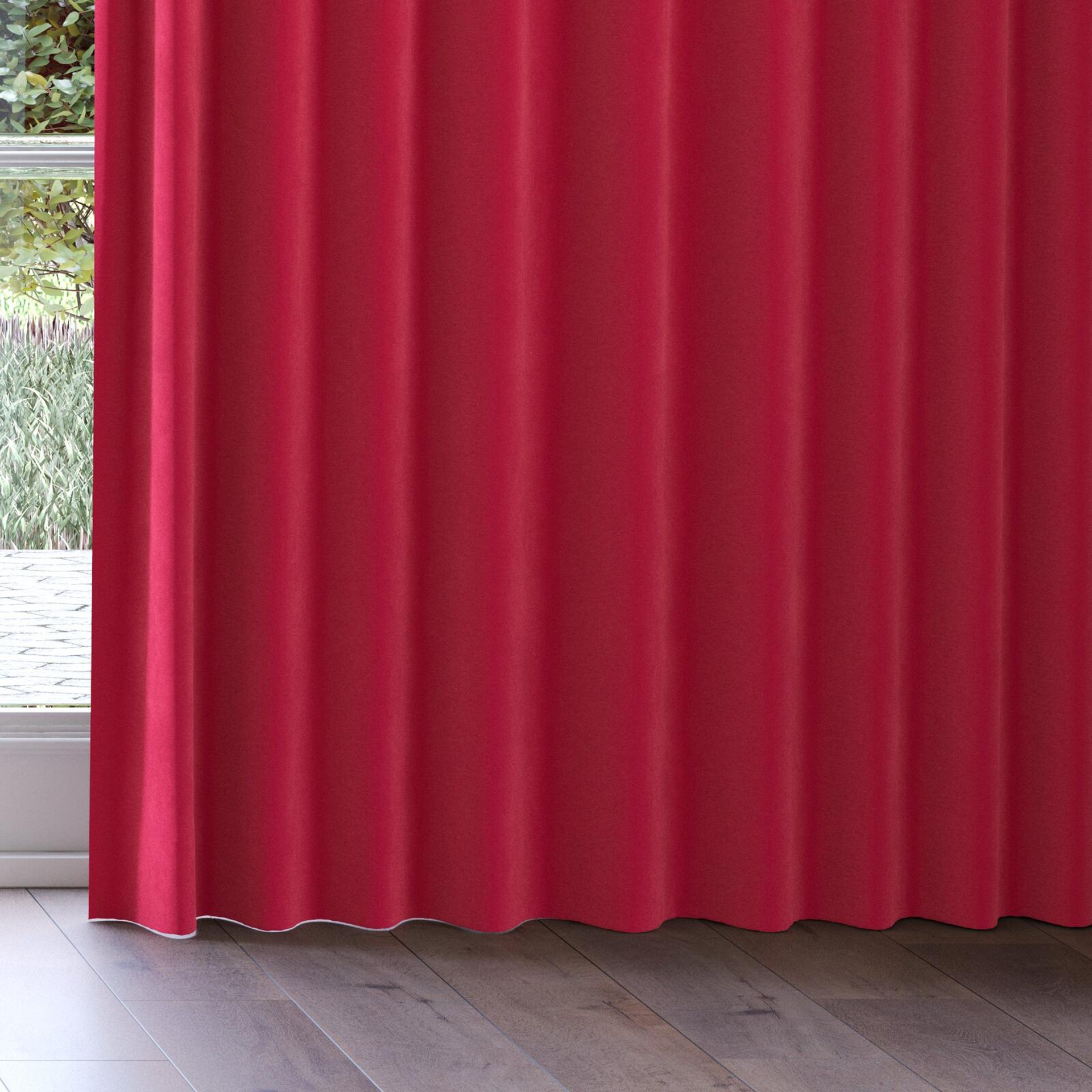 Bottom view of Moon Rouge, on curtain rail