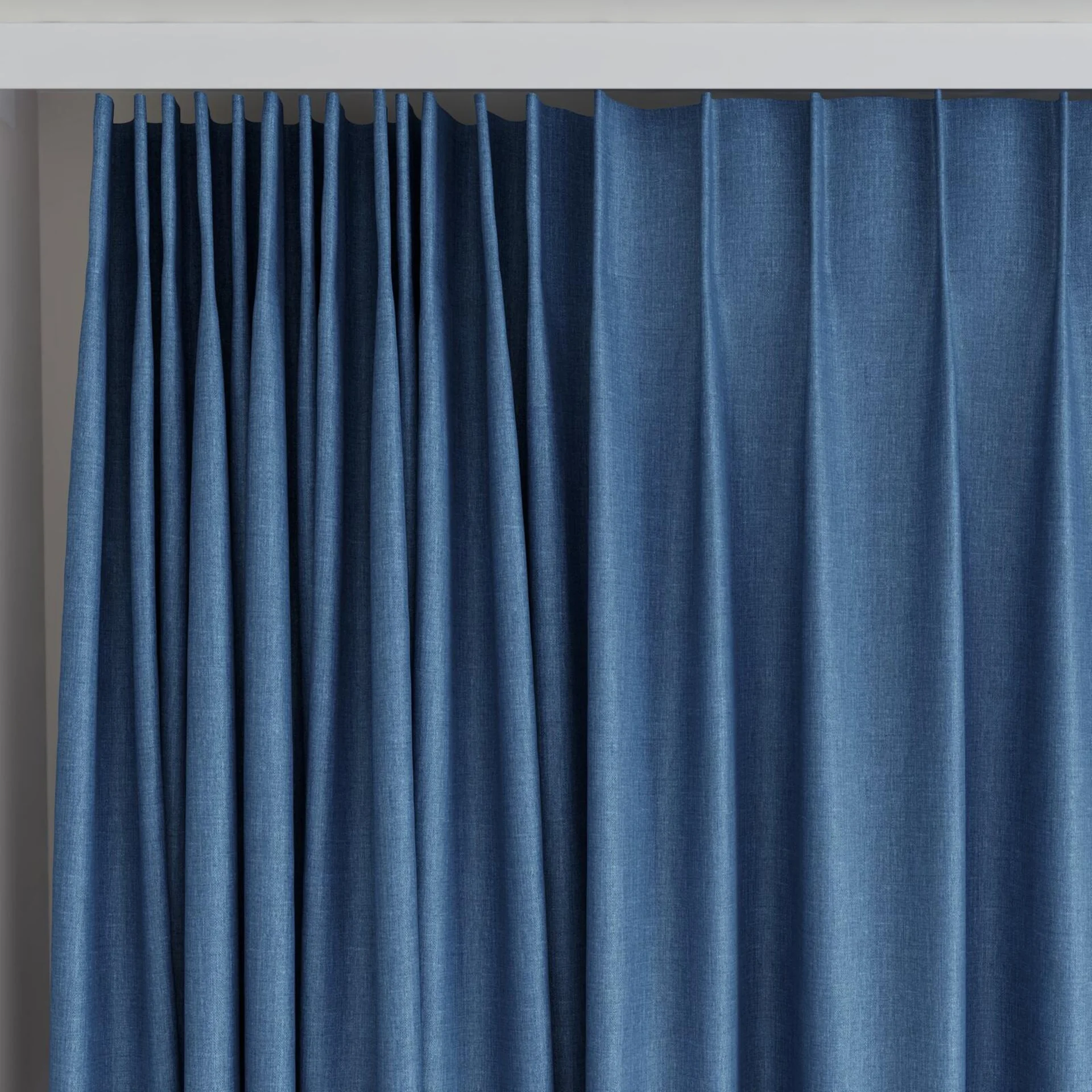 Top view of Kidglove River, on curtain rail