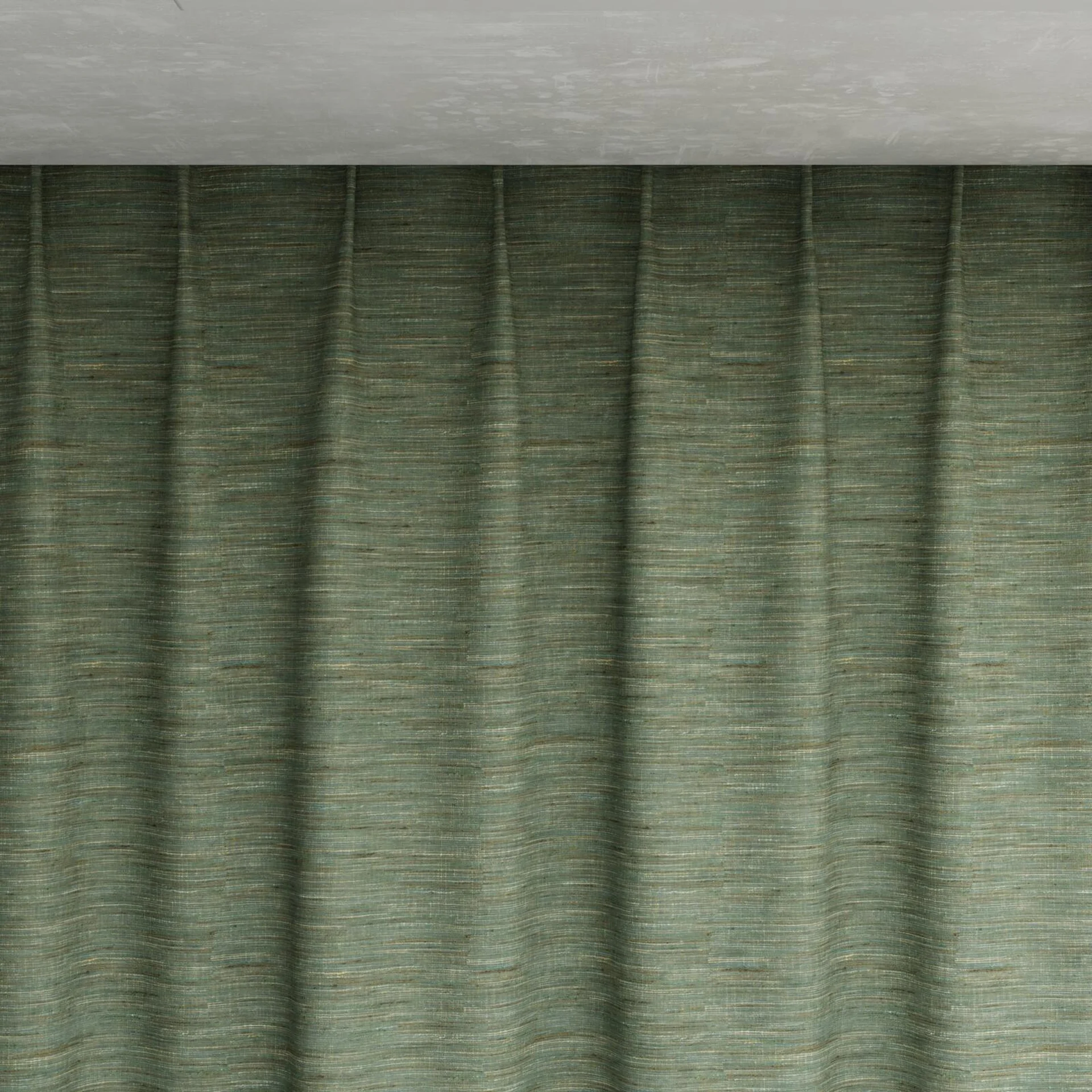 Top view of Venus Baltic, pinch pleat