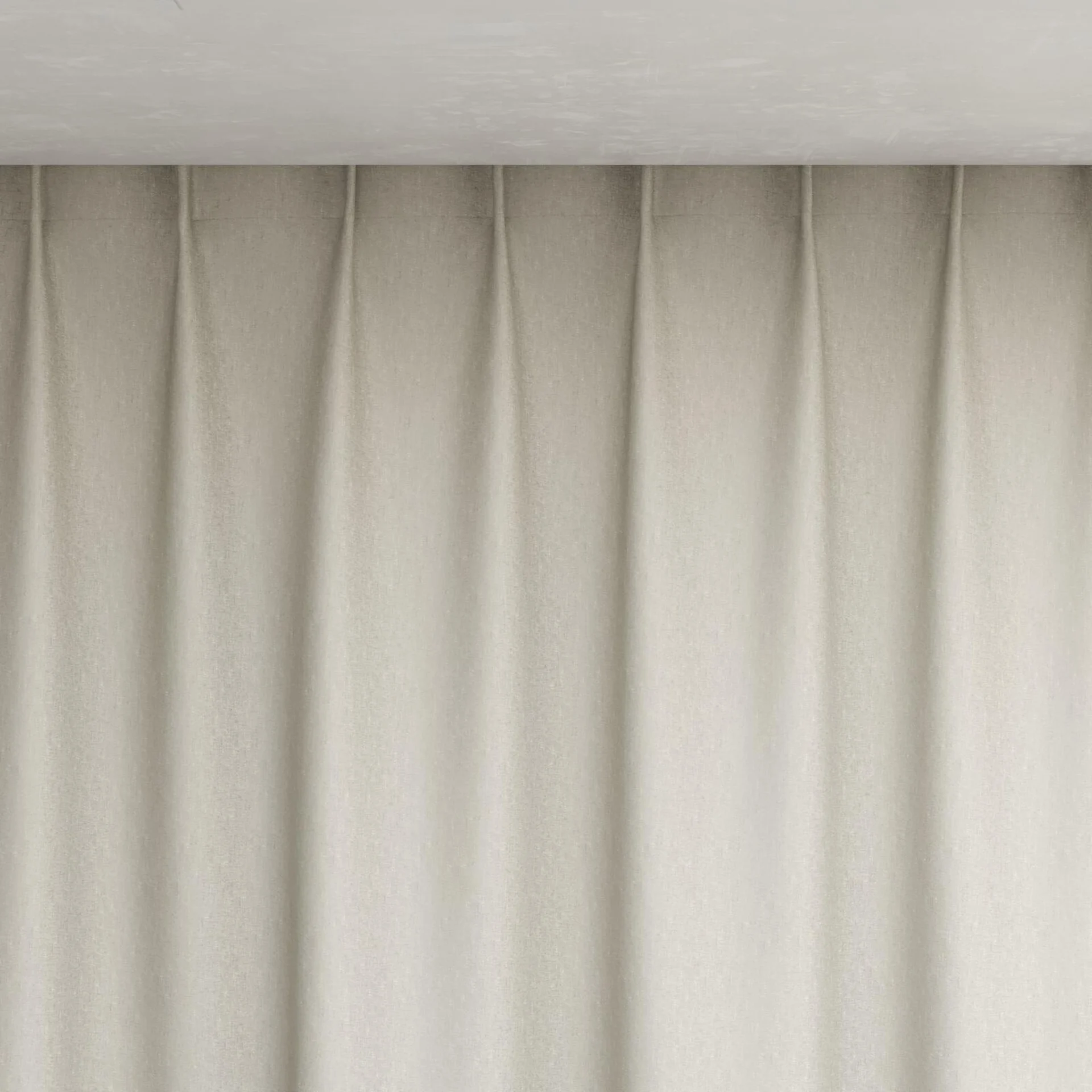 Top view of Rewind Marble, pinch pleat