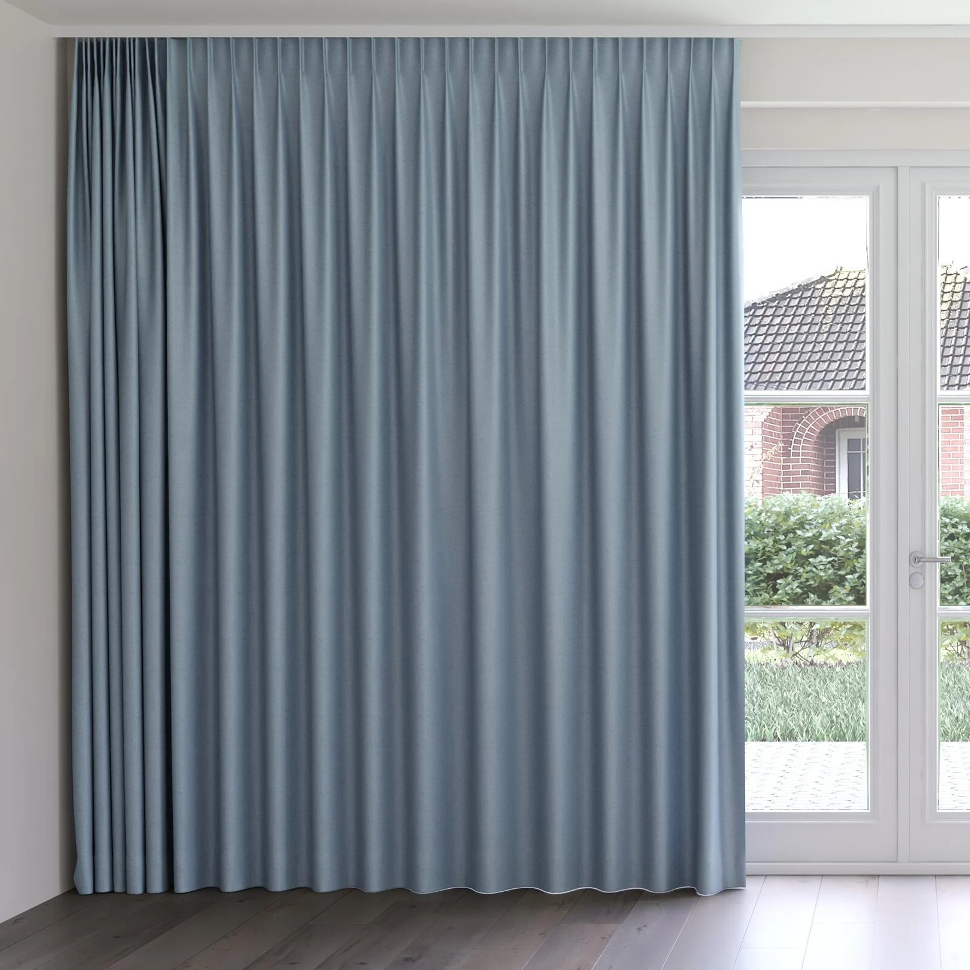 Front view of Grove Horizon, on curtain rail