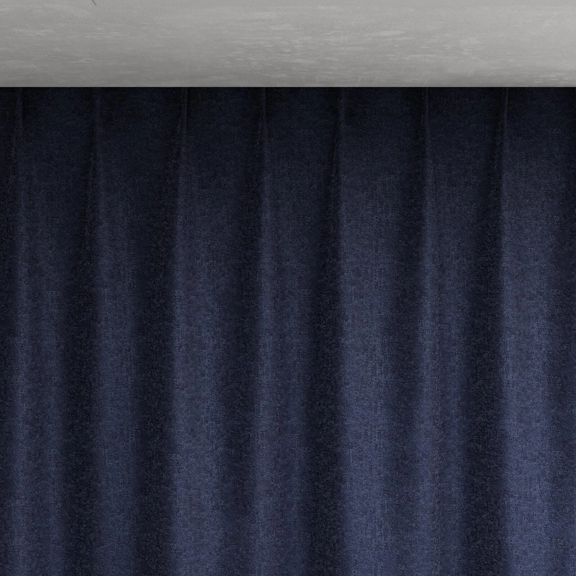 Top view of Brigadier Marine, pinch pleat