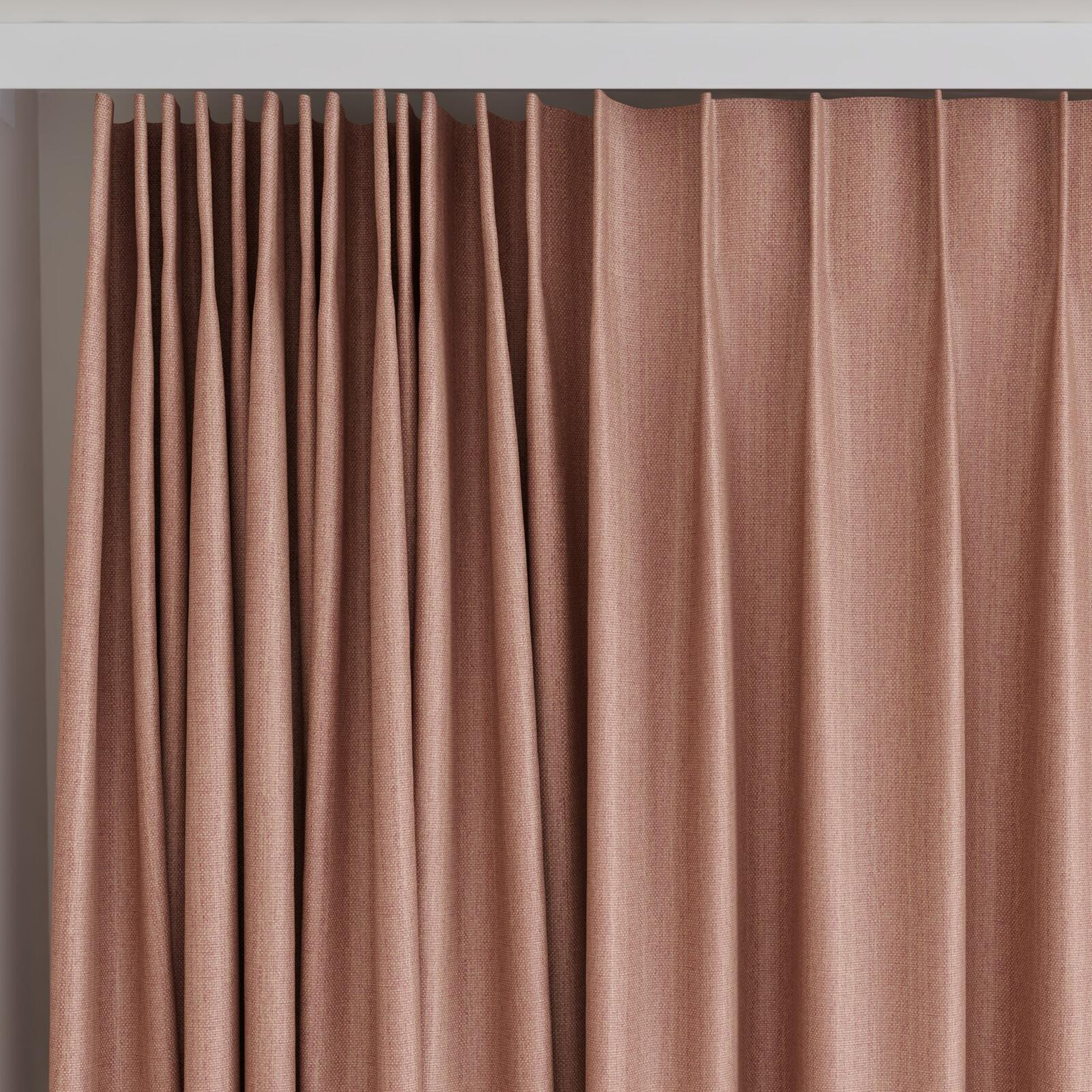 Top view of Science Pheasant, on curtain rail