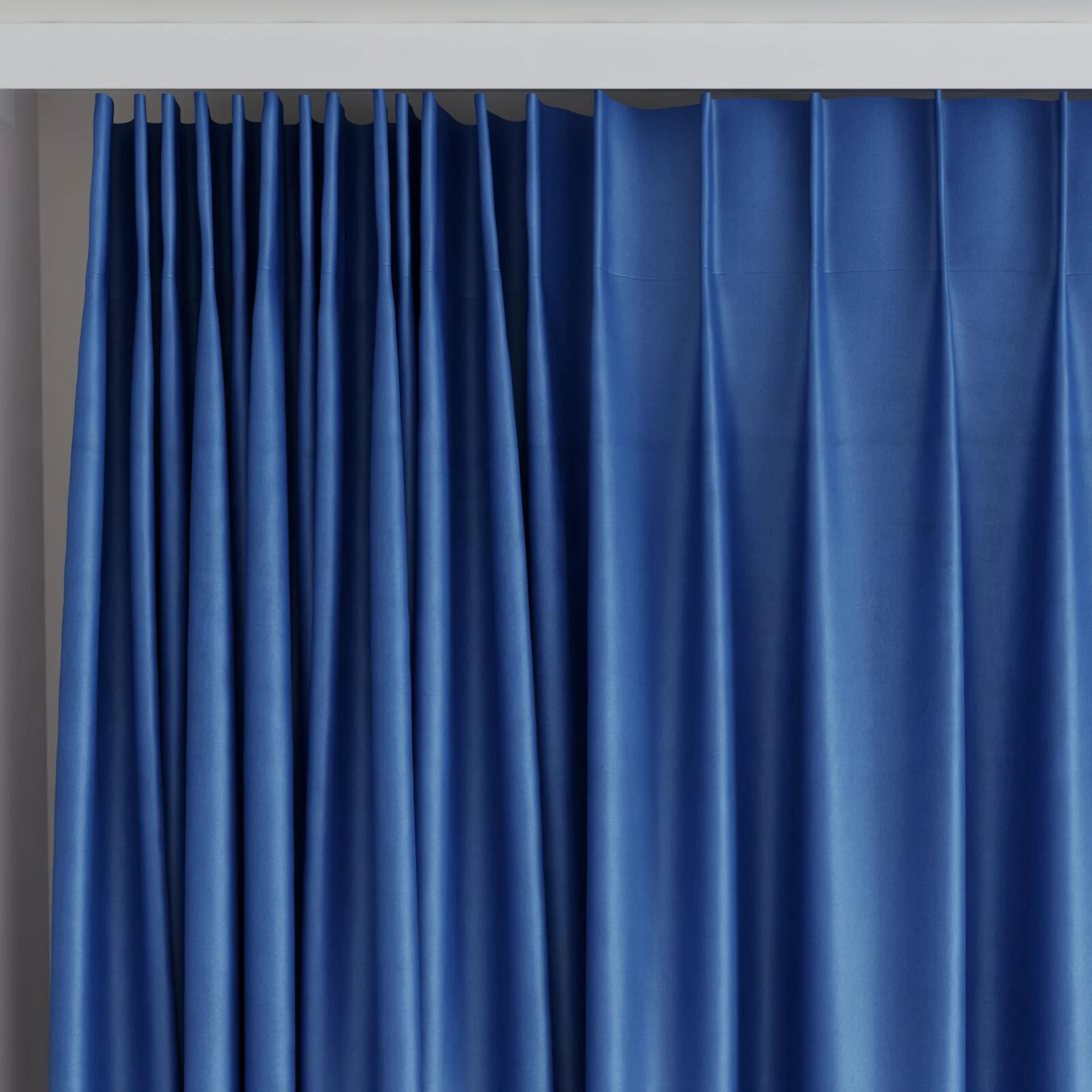 Top view of Warlock Marine, on curtain rail