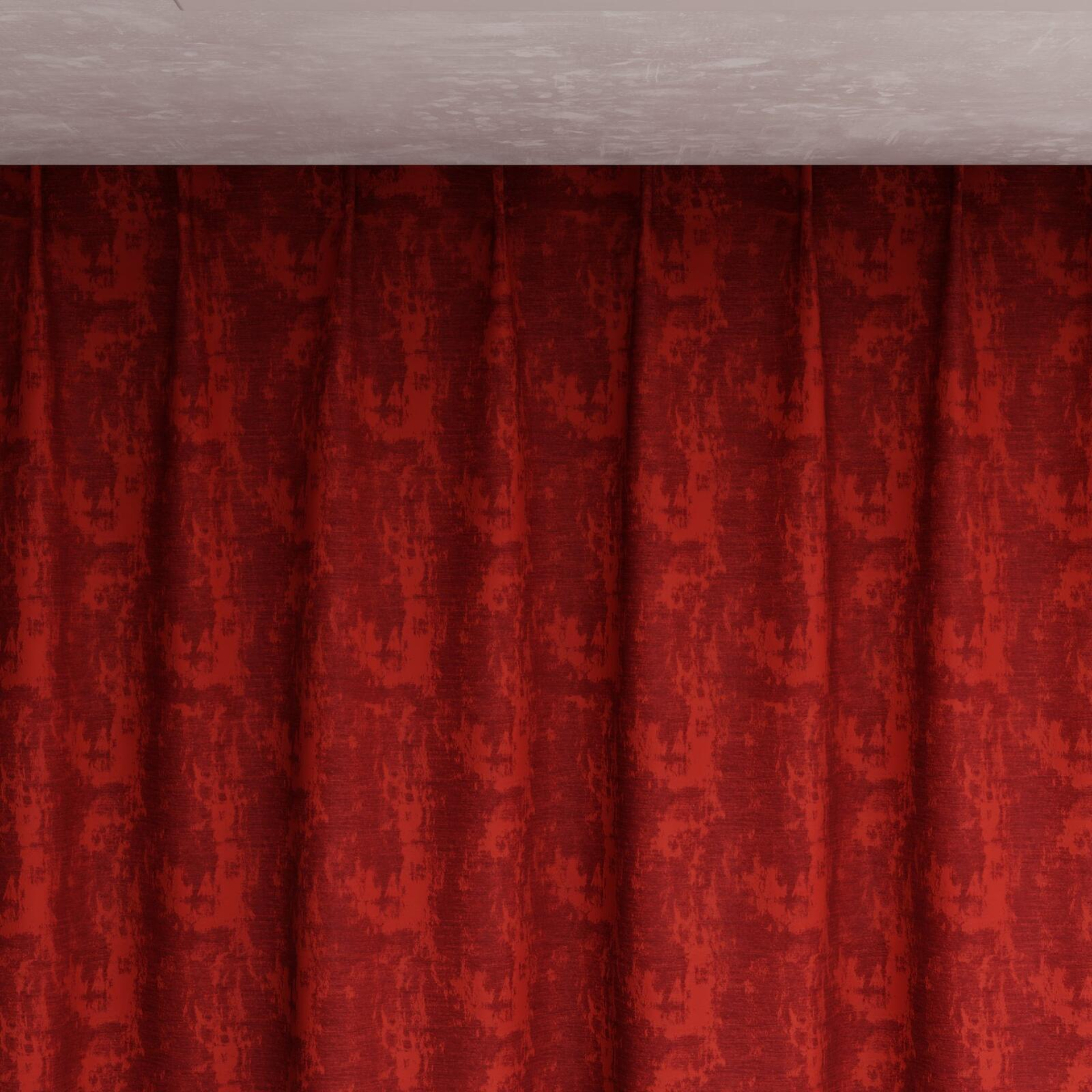 Top view of Innovation Ribbon, pinch pleat