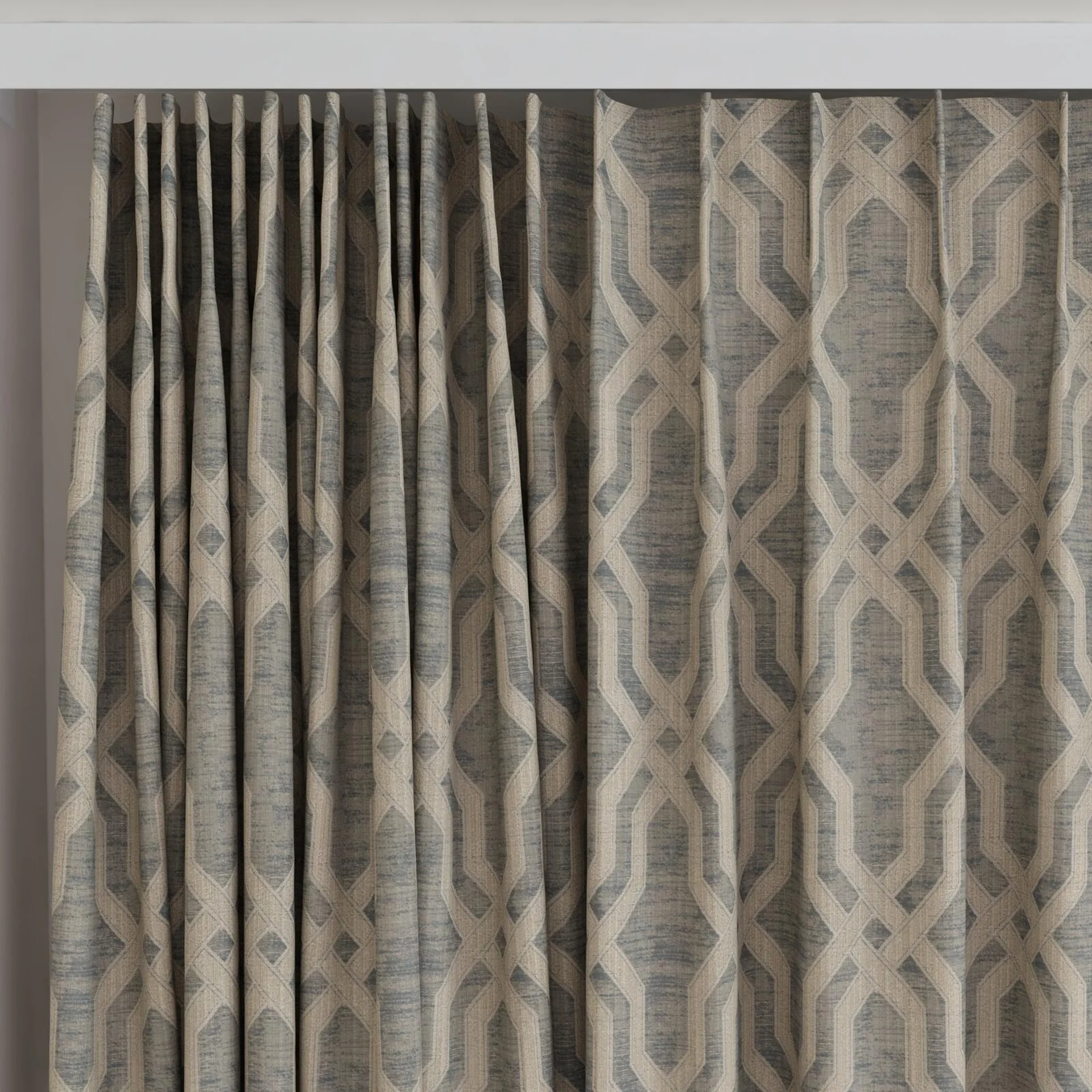 Top view of Modus Plaza, on curtain rail