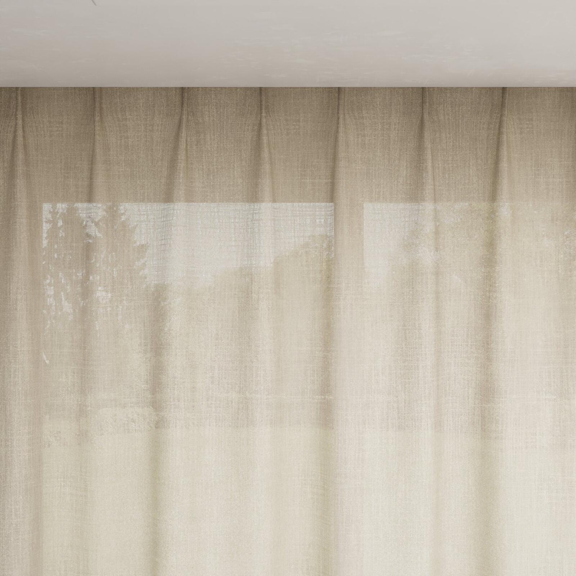 Top view of Motion Natural, pinch pleat