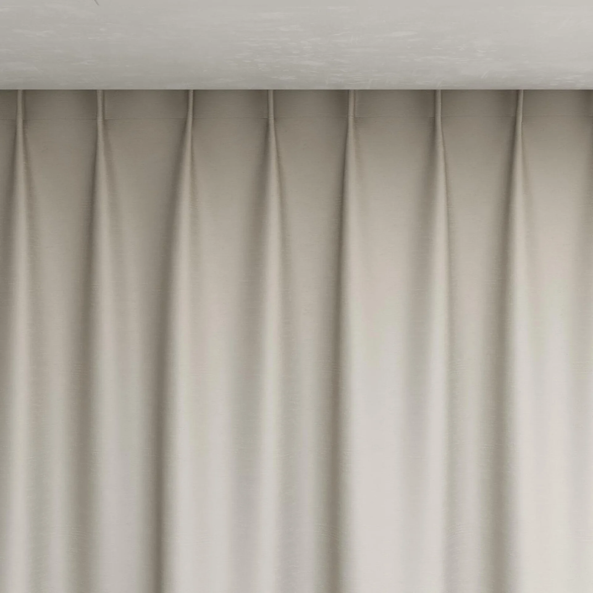 Top view of Silk Road Pebble, pinch pleat