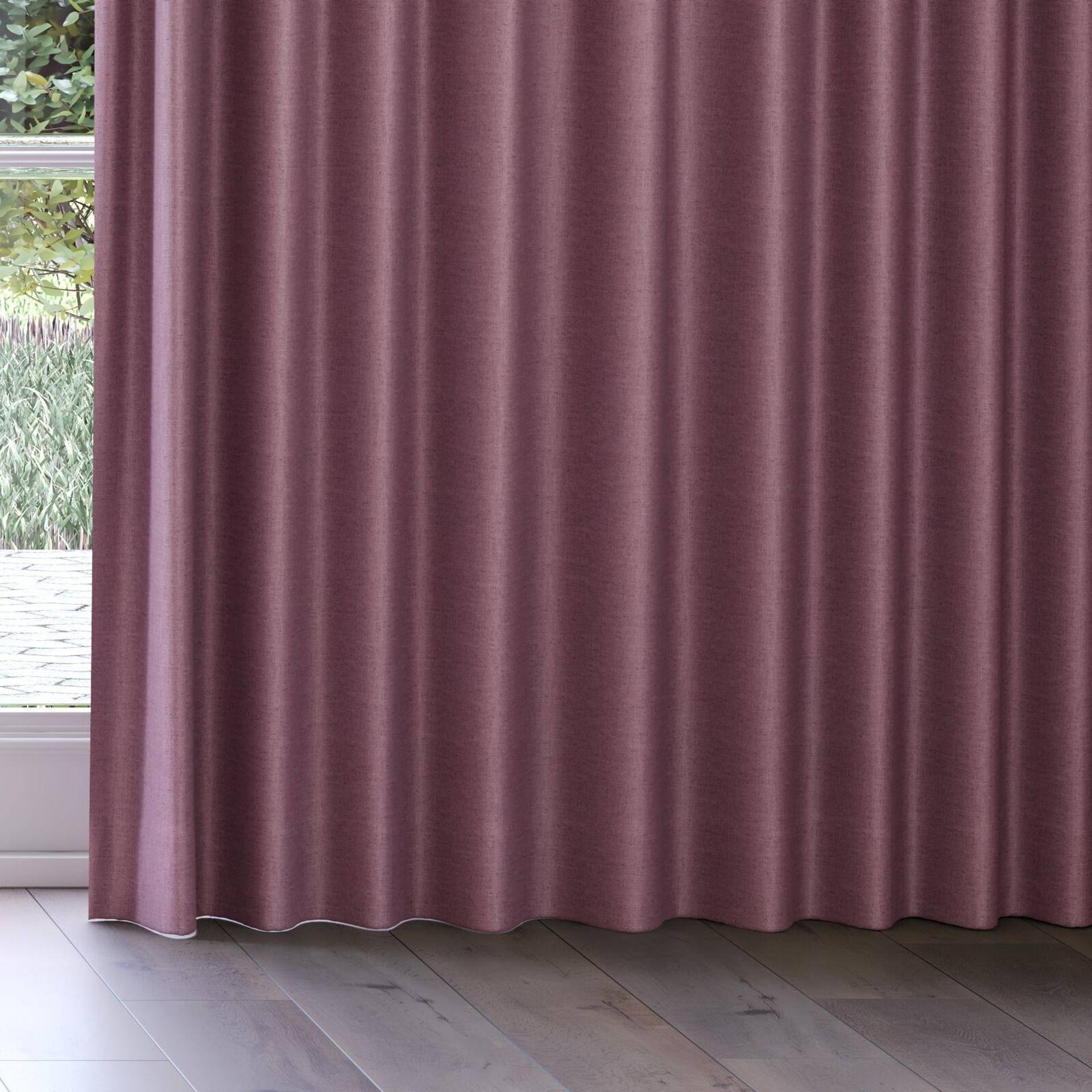 Bottom view of Frisco Boudoir, on curtain rail