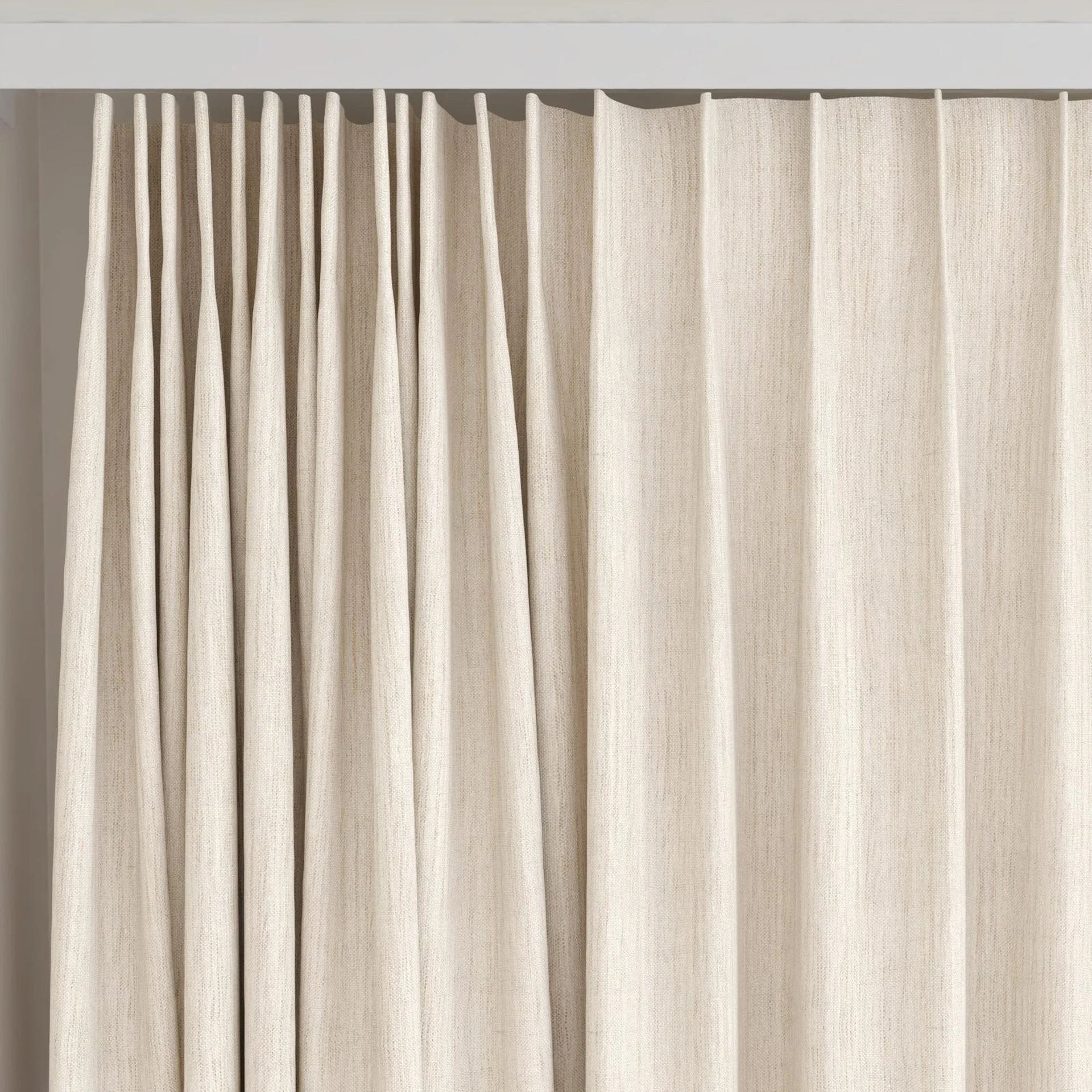 Top view of Chatham Sand, on curtain rail