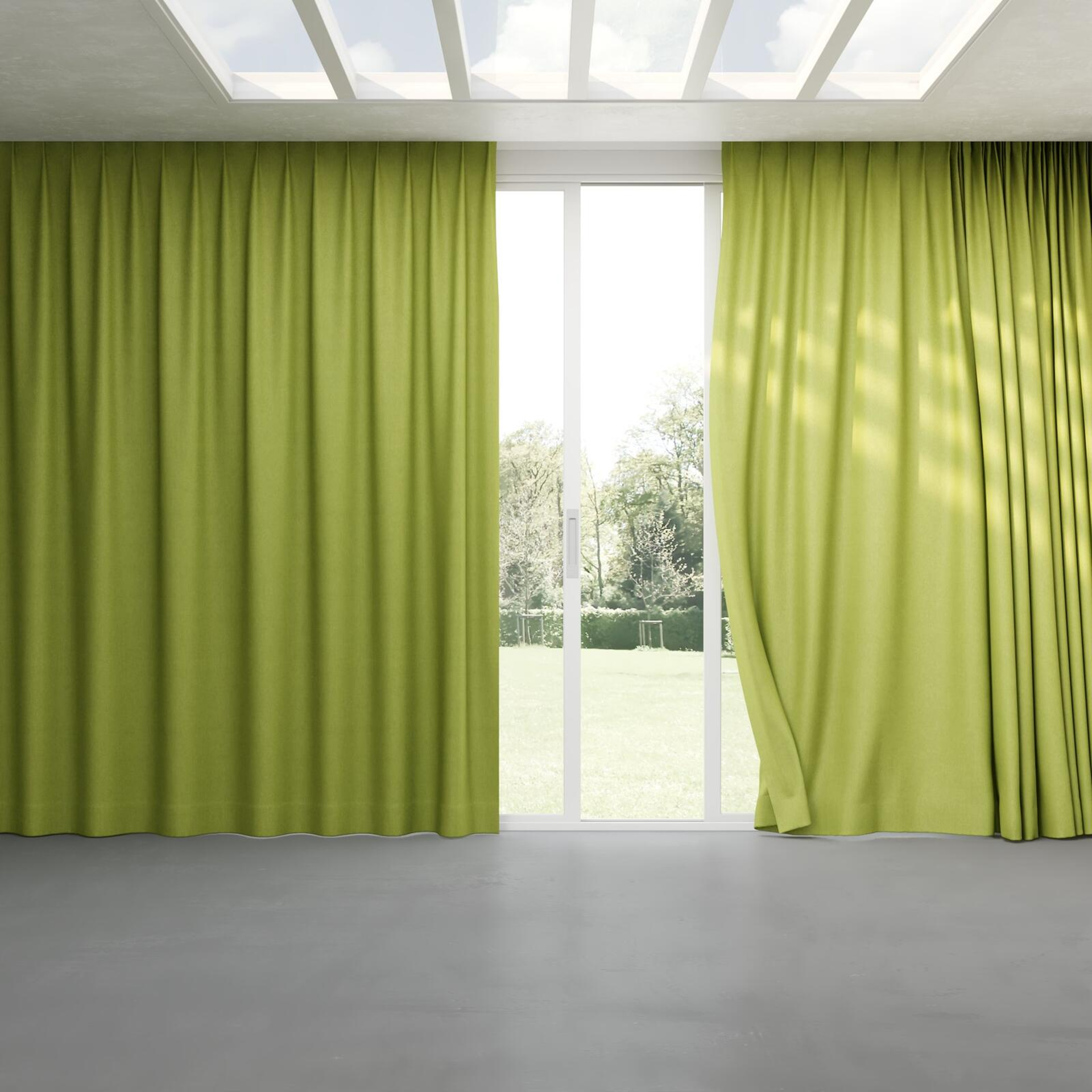 Full view of Rover Lettuce, pinch pleat