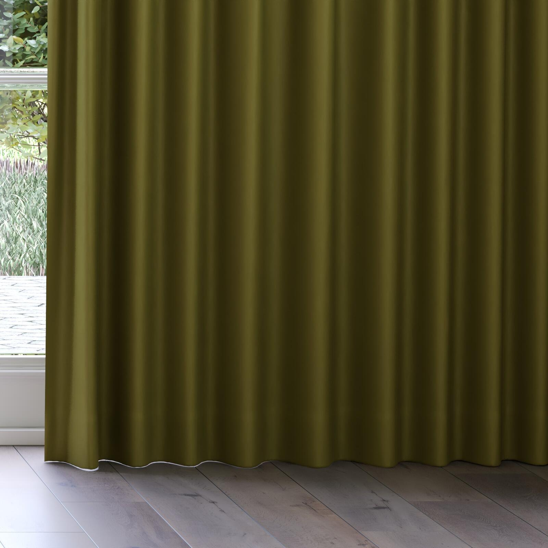 Bottom view of Vela Camouflage, on curtain rail