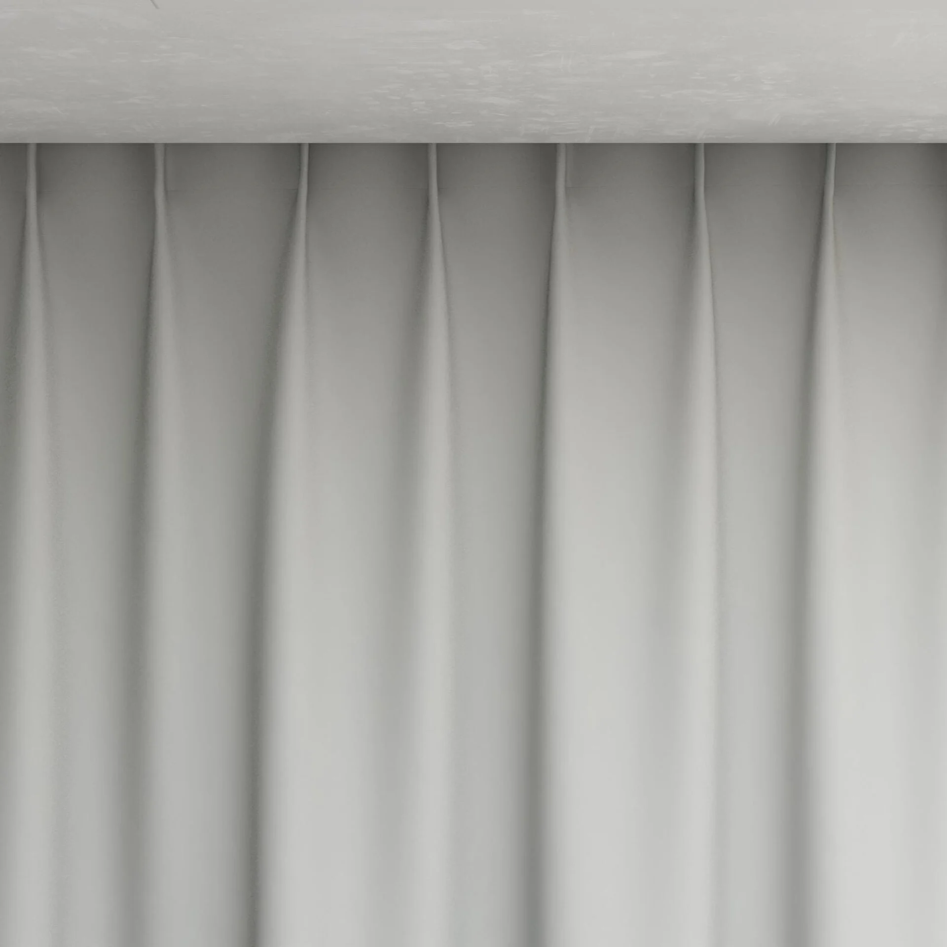 Top view of Quantum FR Mineral, pinch pleat