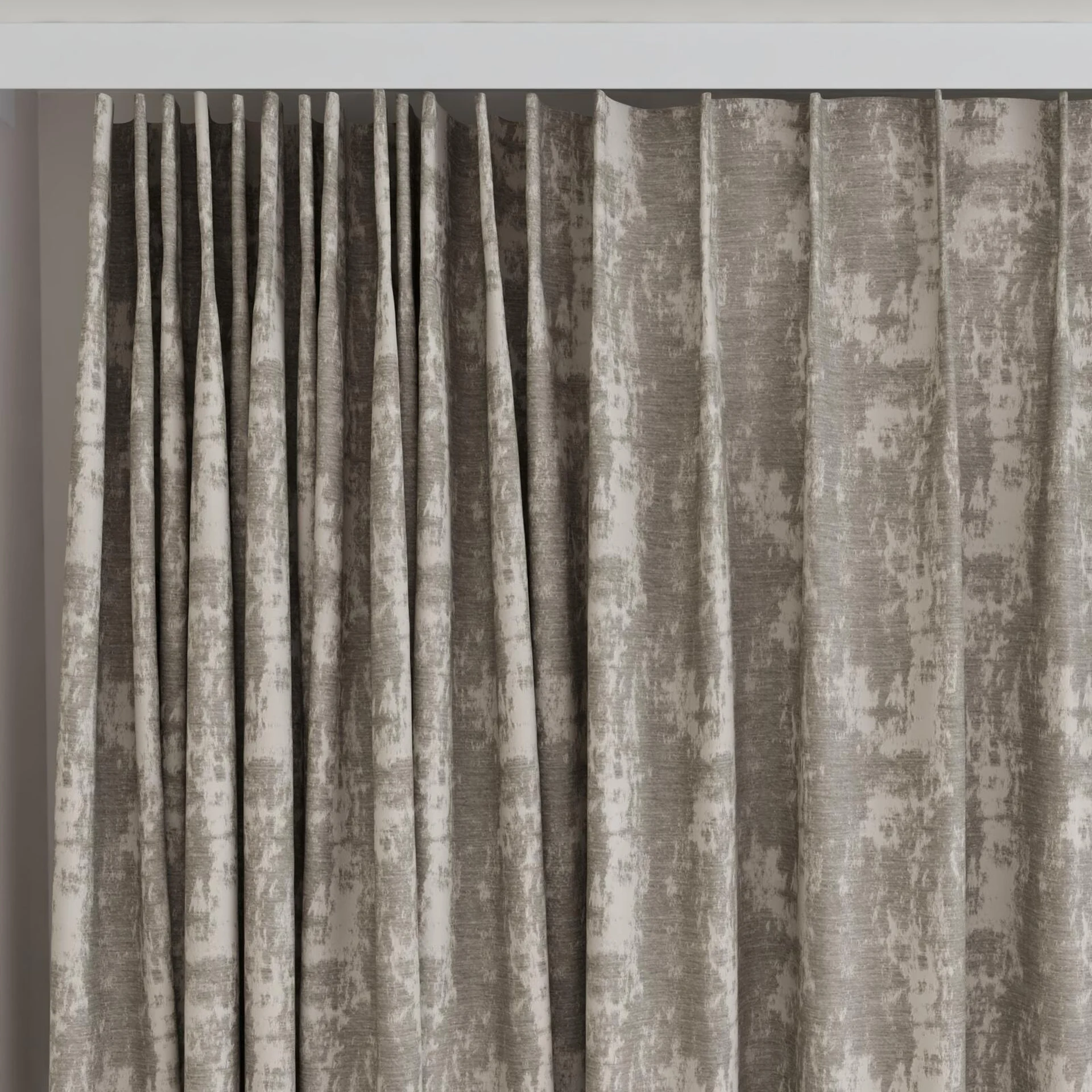 Top view of Innovation Funghi, on curtain rail
