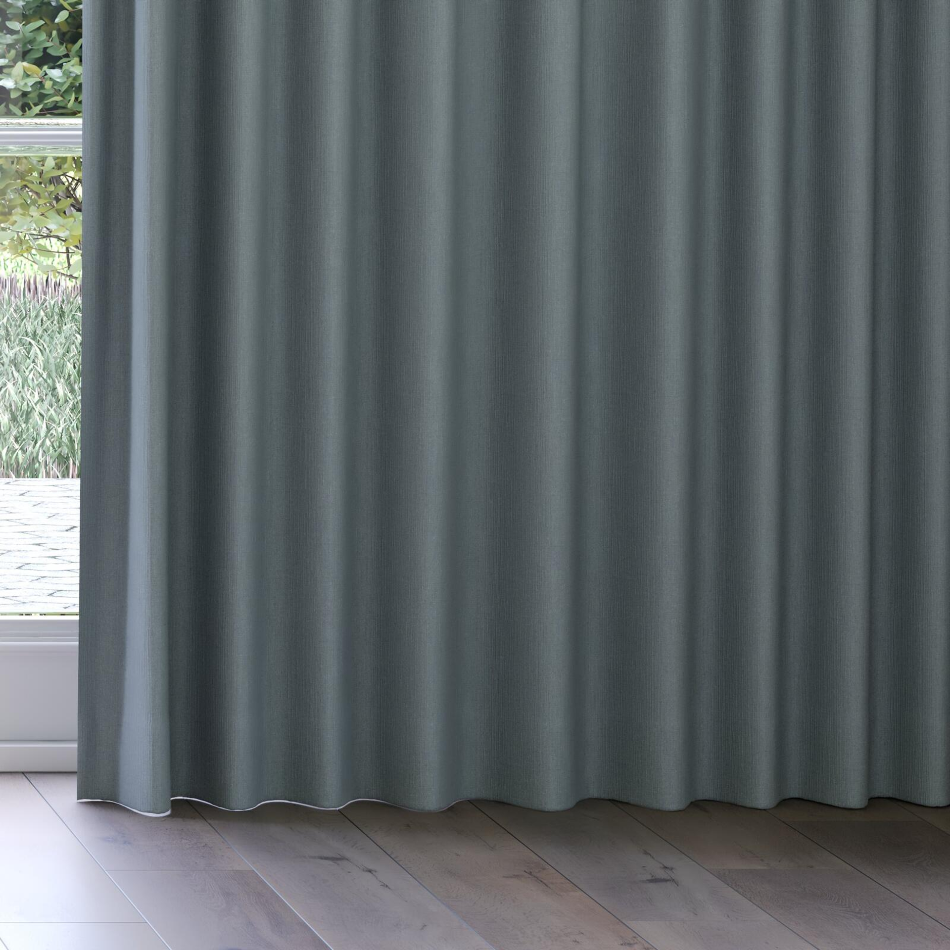 Bottom view of Northstar Duckegg, on curtain rail