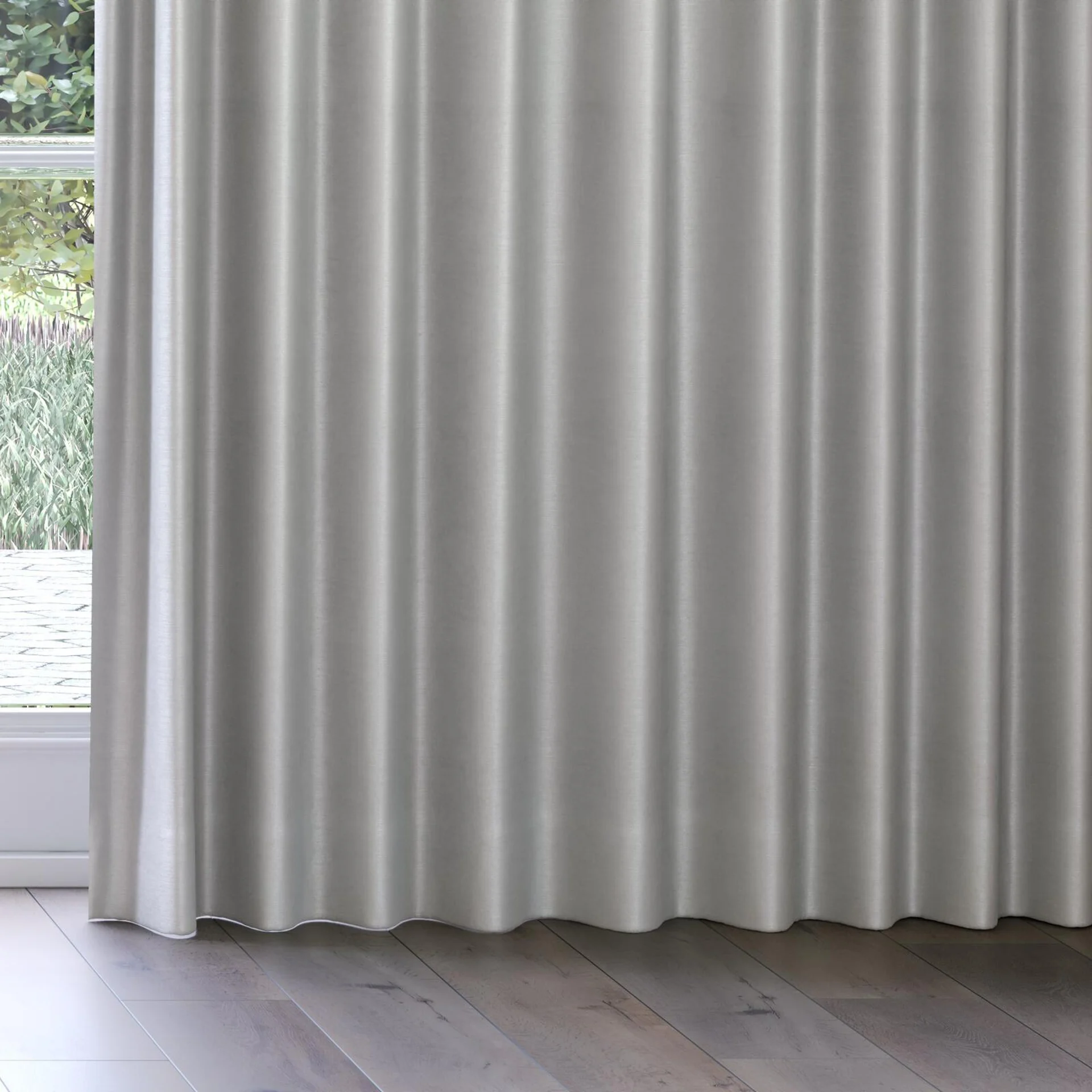 Bottom view of Mont Blanc Dove, on curtain rail