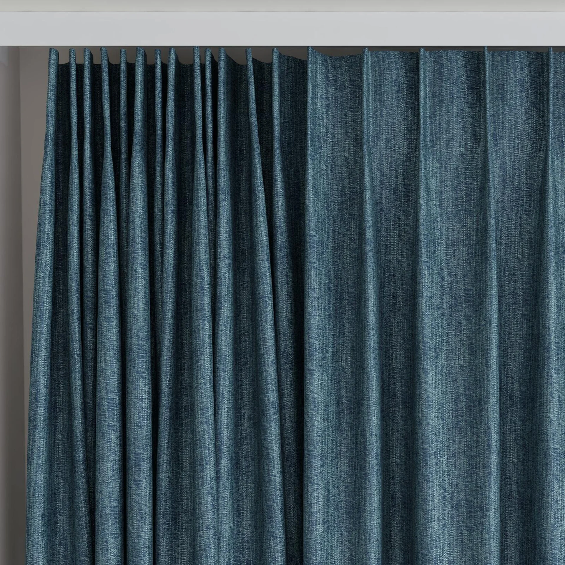 Top view of Trezor Harbour, on curtain rail