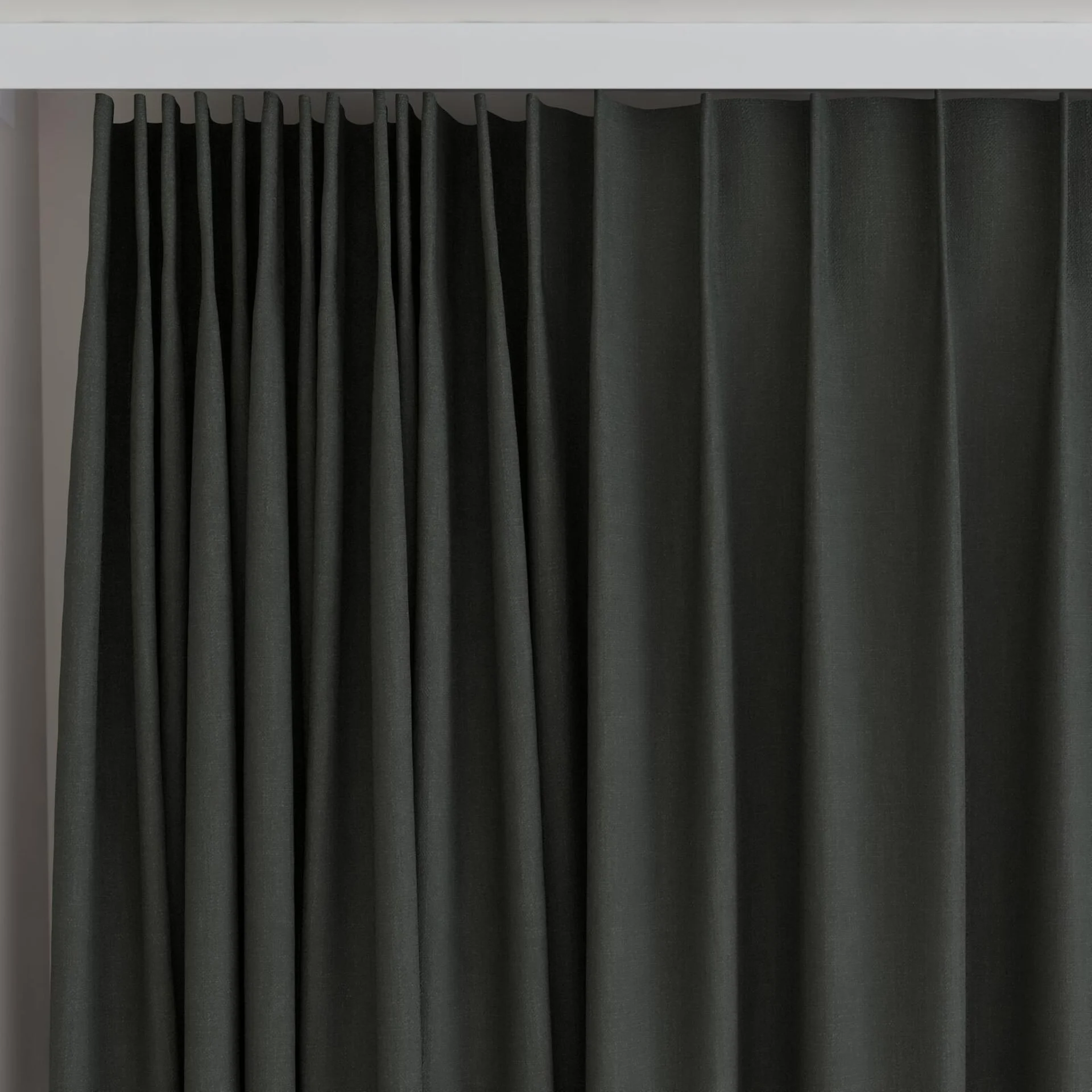 Top view of Mauritius Onyx, on curtain rail