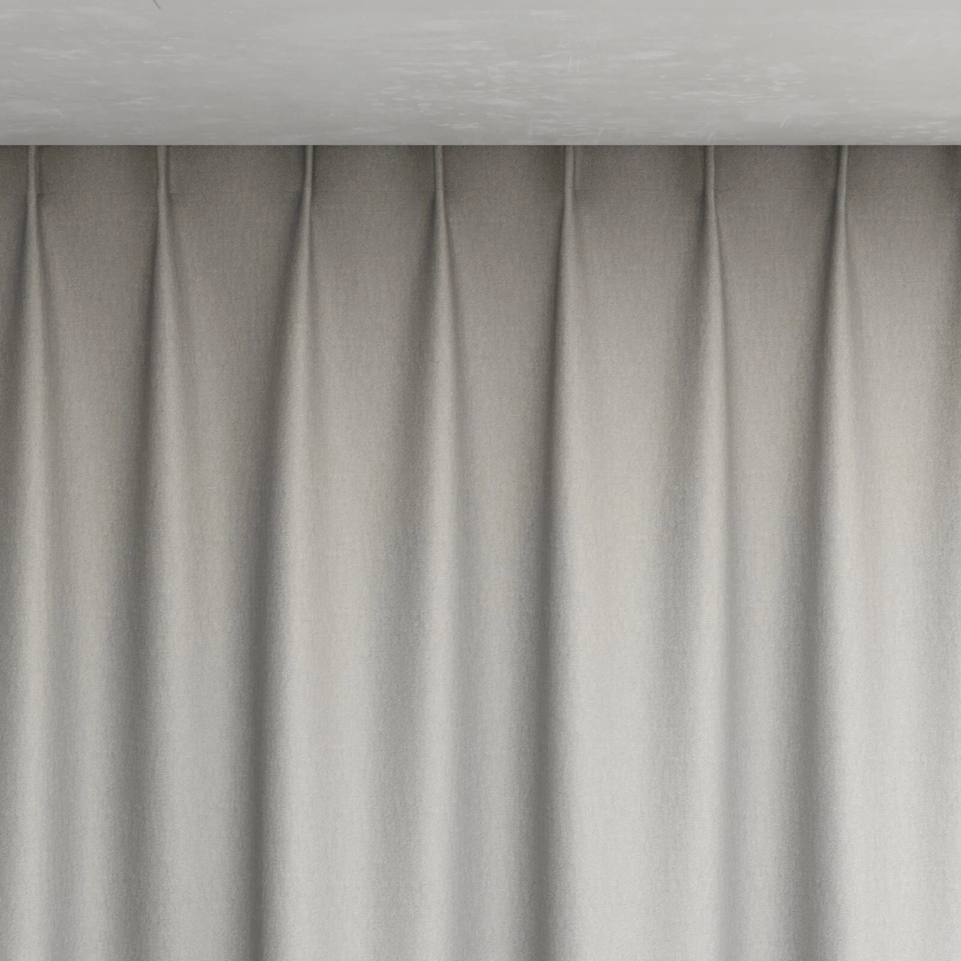 Top view of Hastings Sepia, pinch pleat