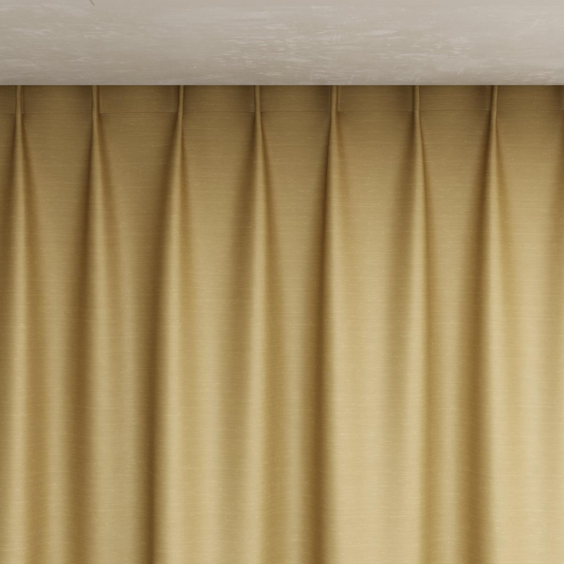 Top view of Silky Camel, pinch pleat
