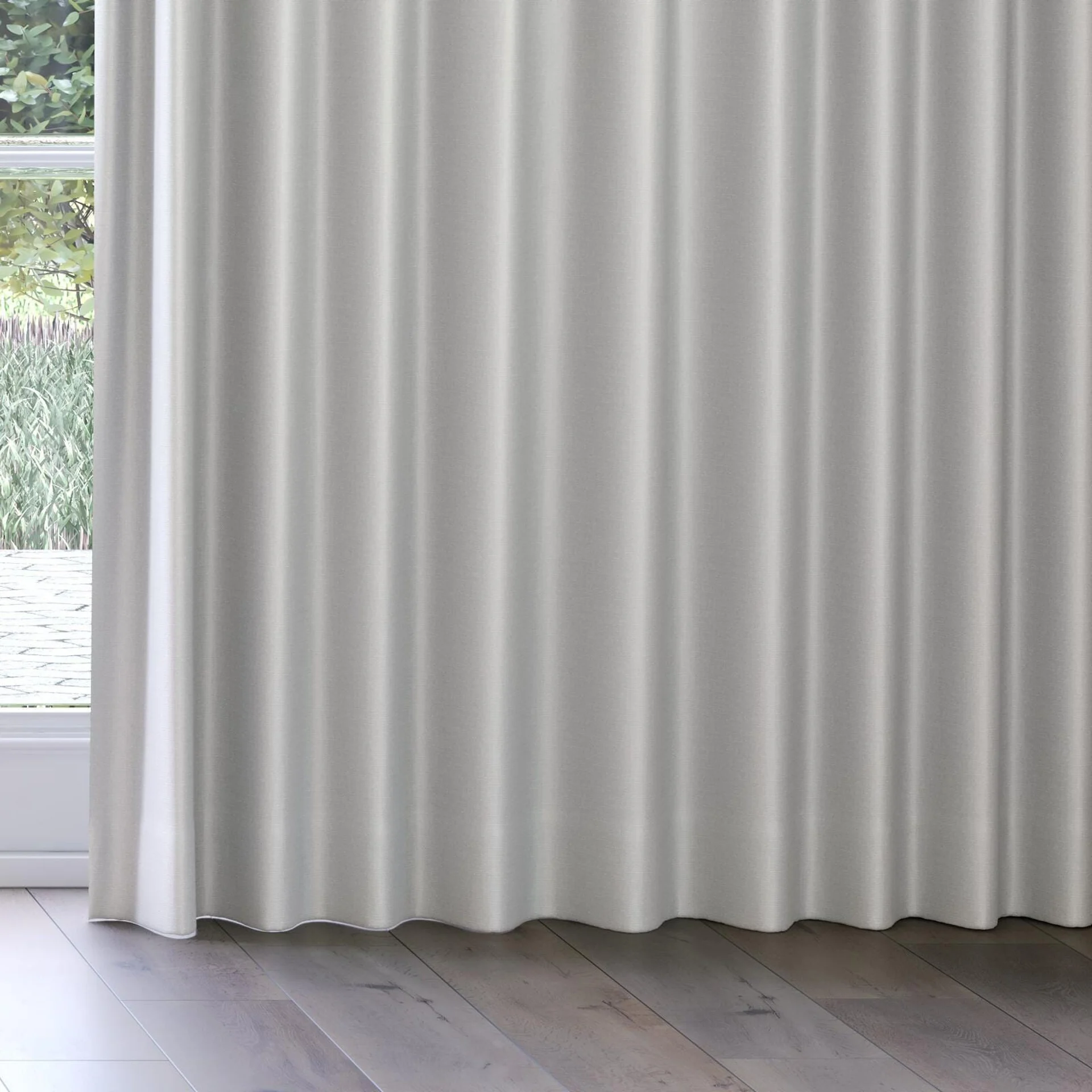 Bottom view of Stallion 2 UC Nimbus, on curtain rail