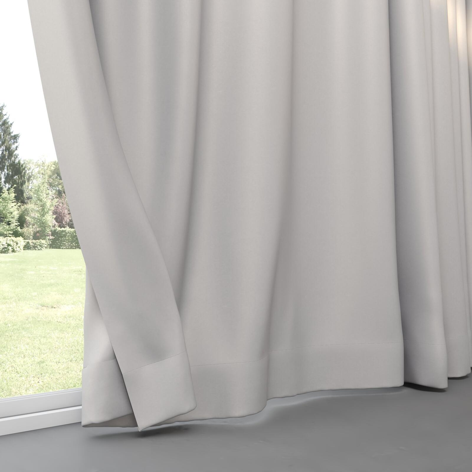 Bottom view of Re-Vive Platinum, pinch pleat