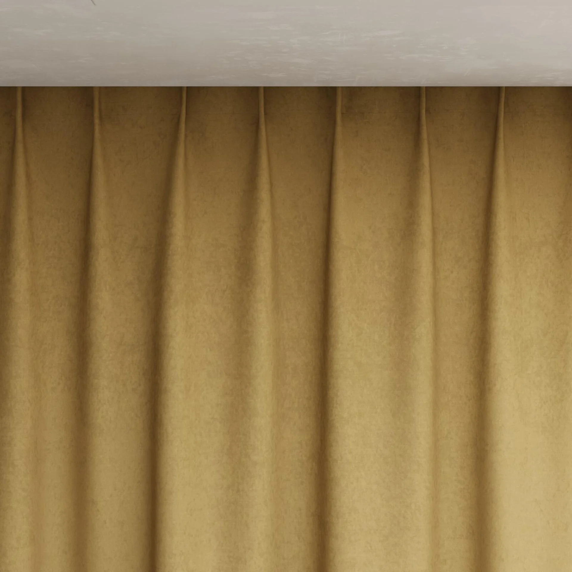 Top view of Moon Beige, pinch pleat