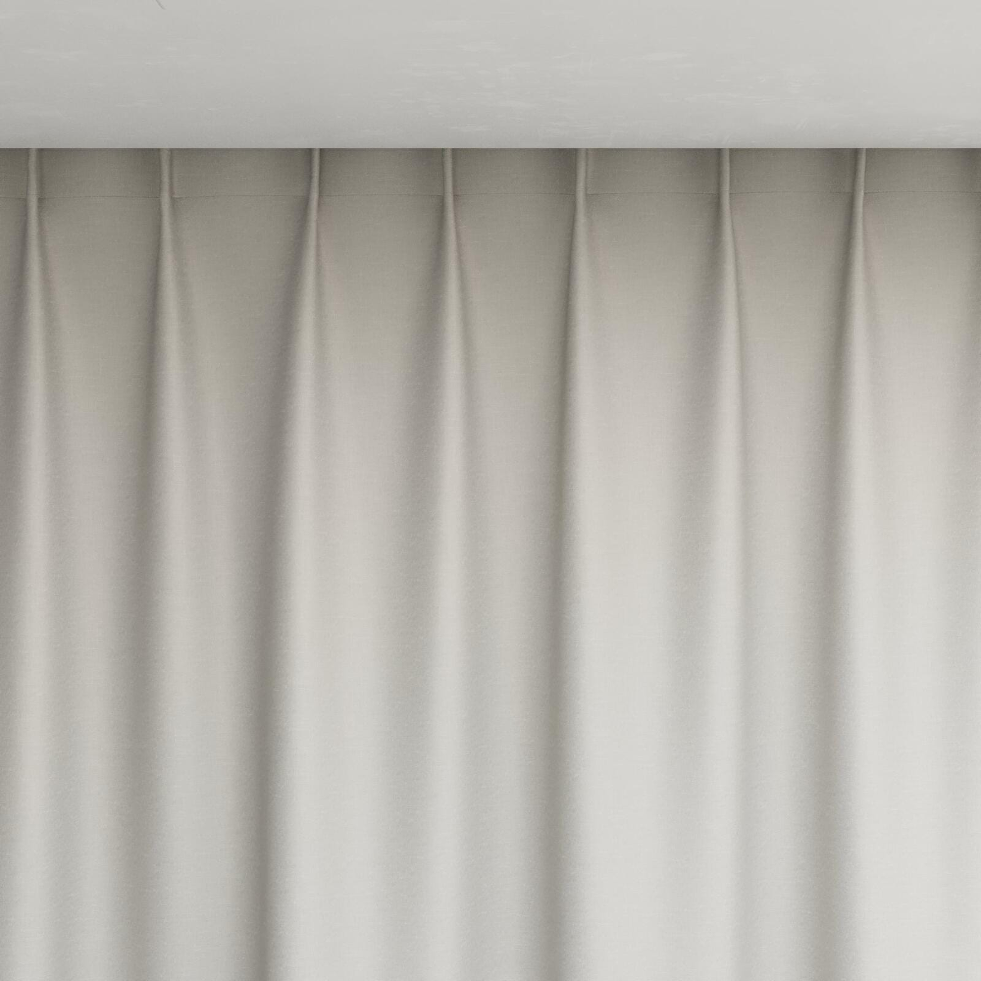 Top view of Atelier Ecru, pinch pleat