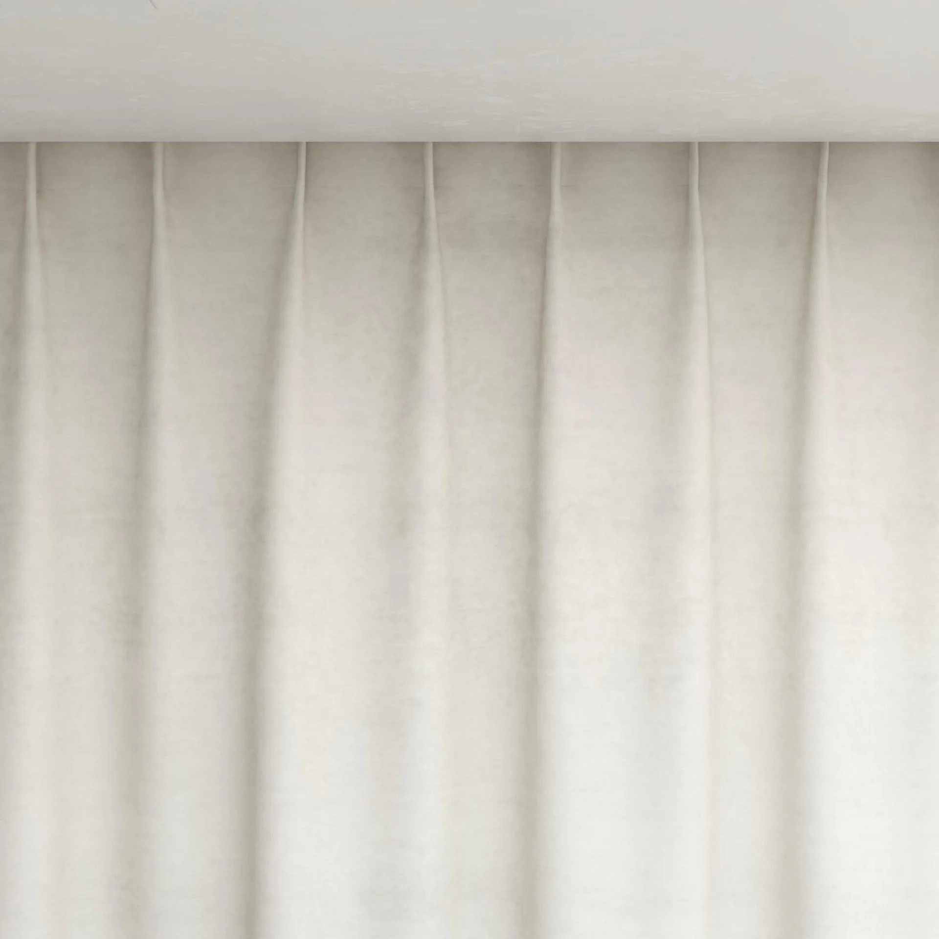 Top view of Baron Marble, pinch pleat