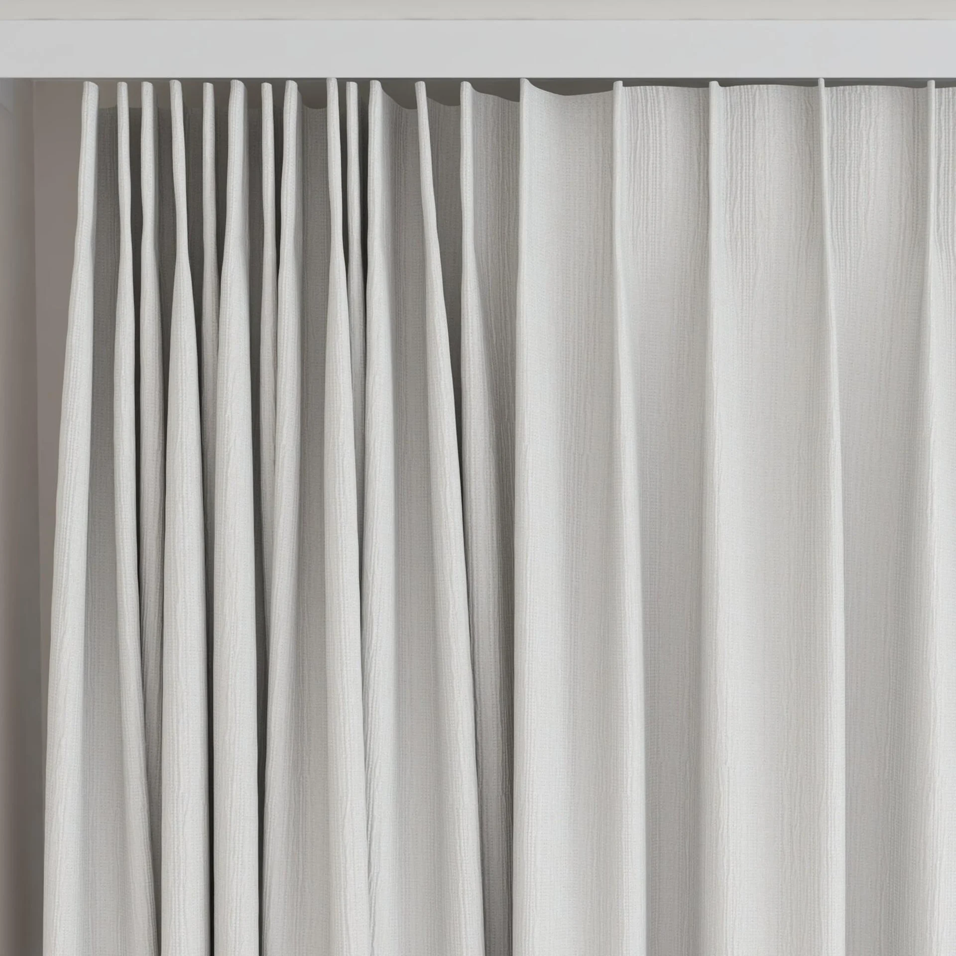 Top view of Northstar Limestone, on curtain rail