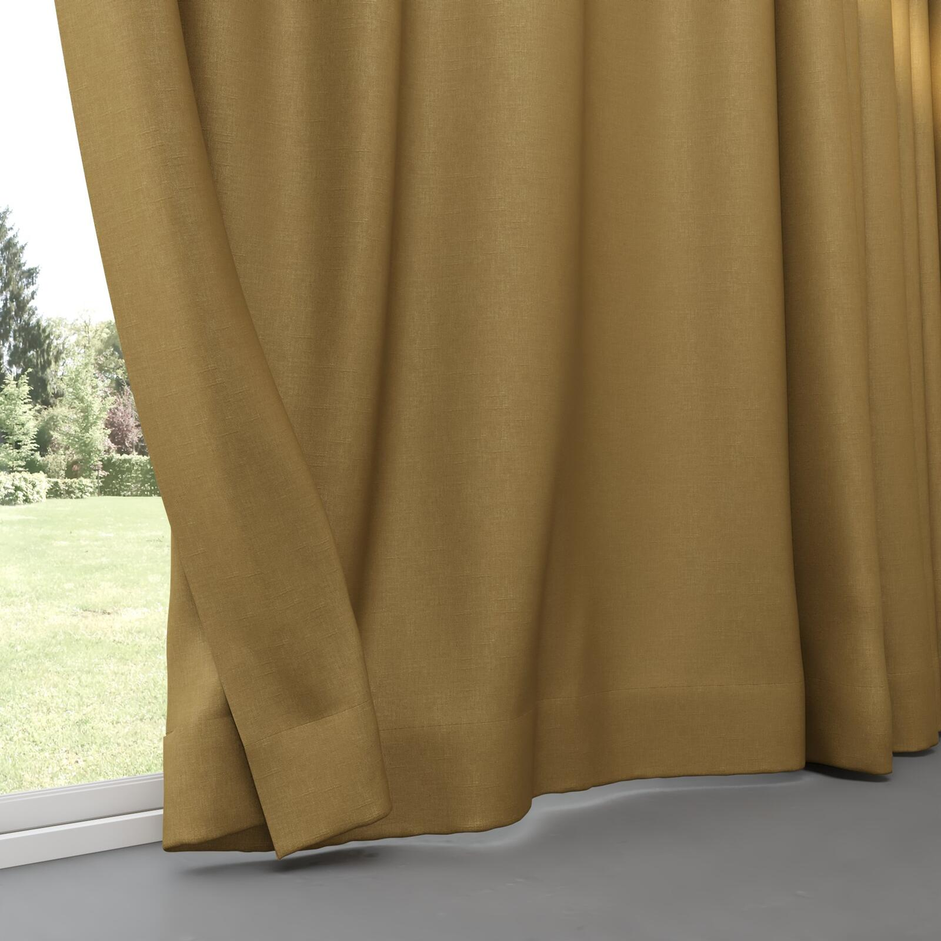 Bottom view of Atelier Ochre, pinch pleat