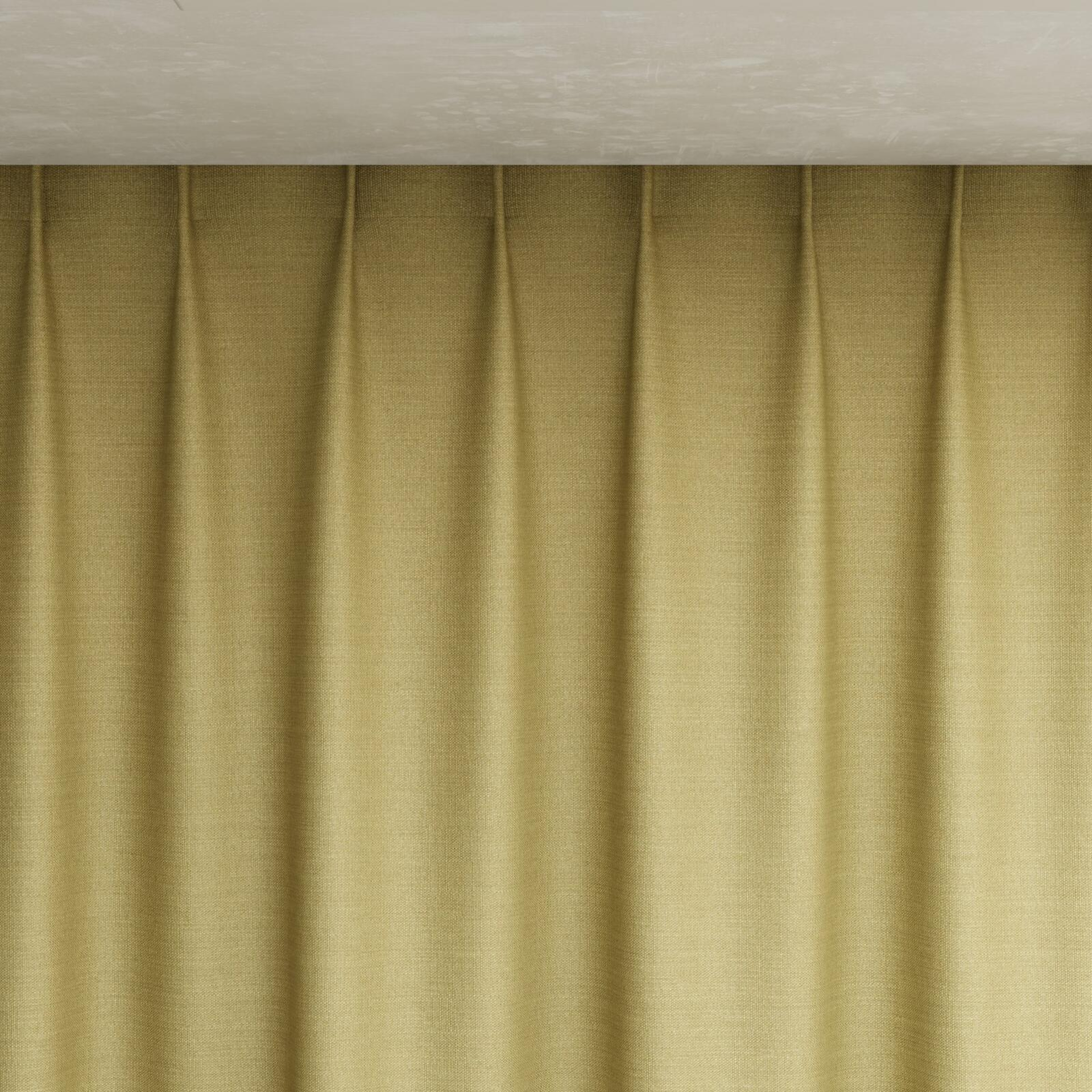 Top view of Linex Putty, pinch pleat