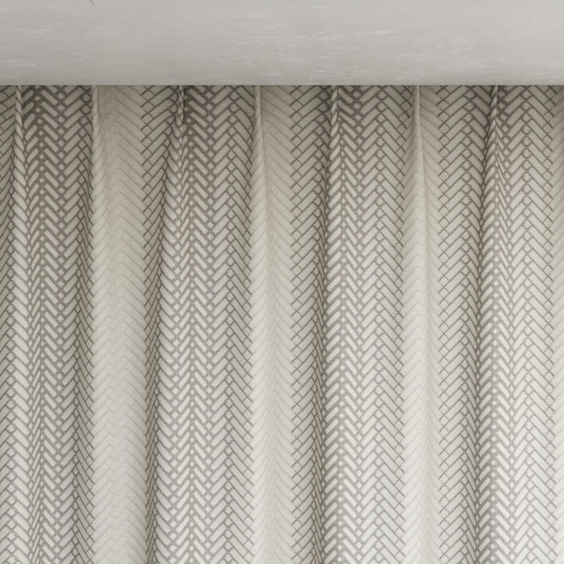 Top view of Laneway Iron, pinch pleat