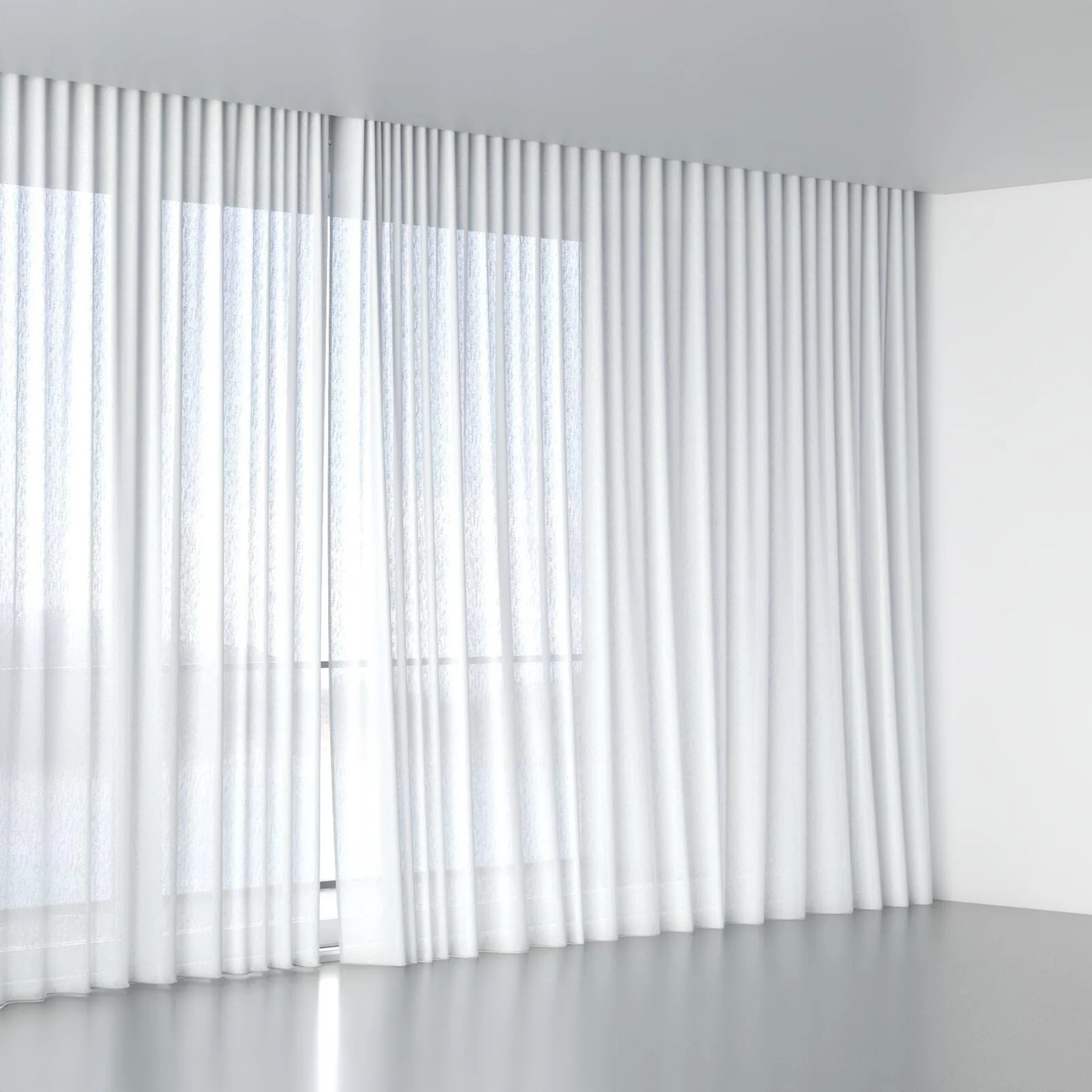 Full view of Axis FR Ice, wave pleat