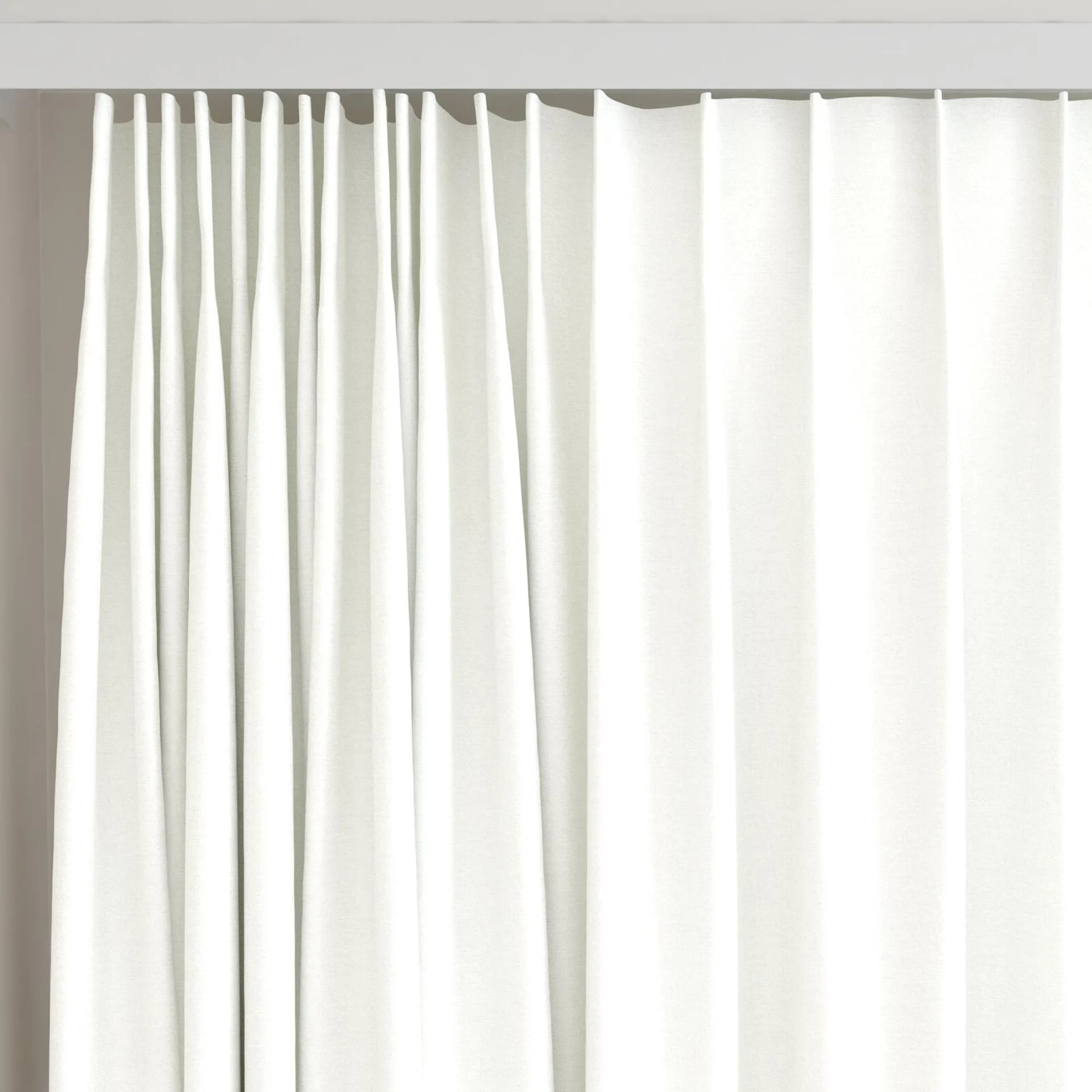 Top view of Ocean Oyster, on curtain rail