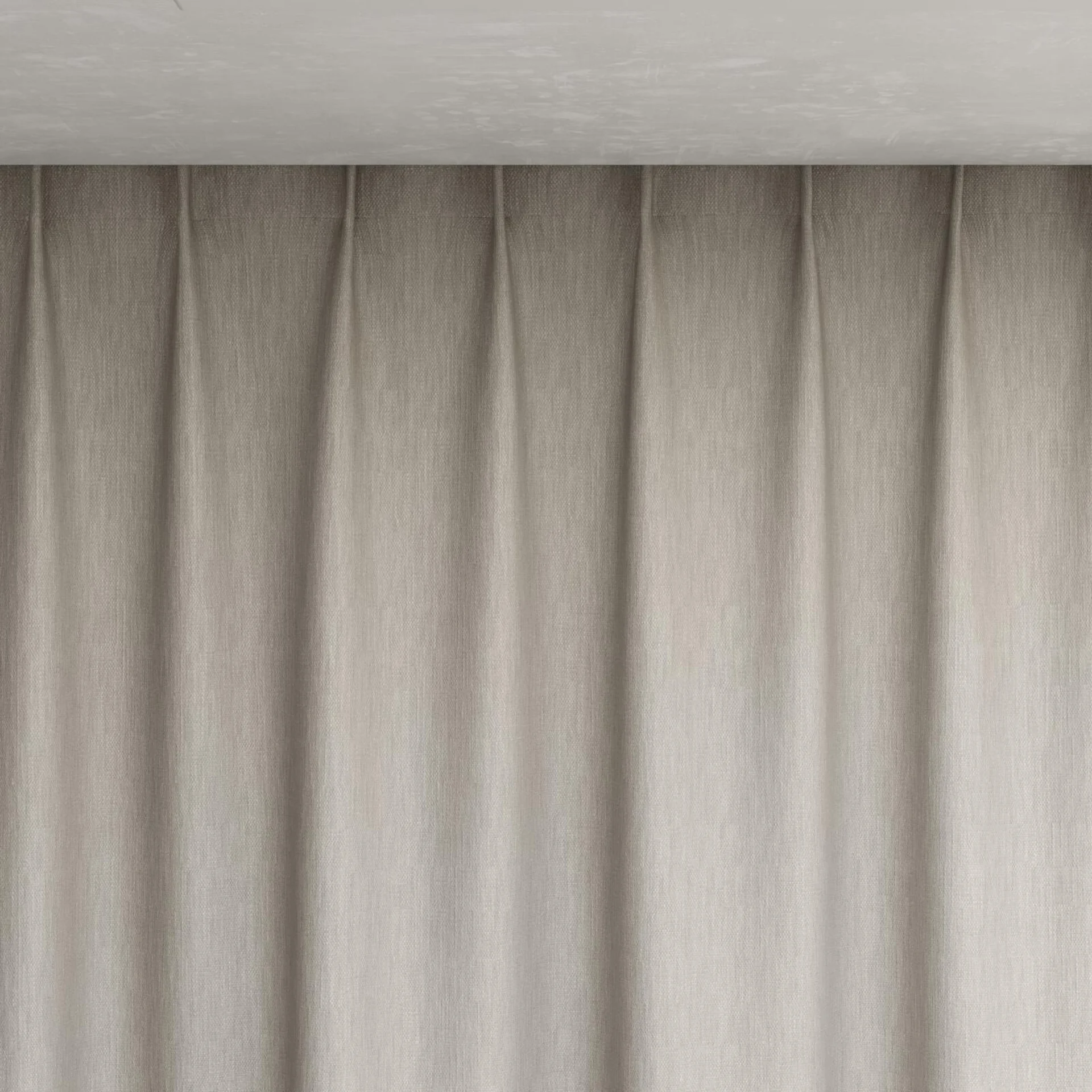Top view of Cordoba Fossil, pinch pleat