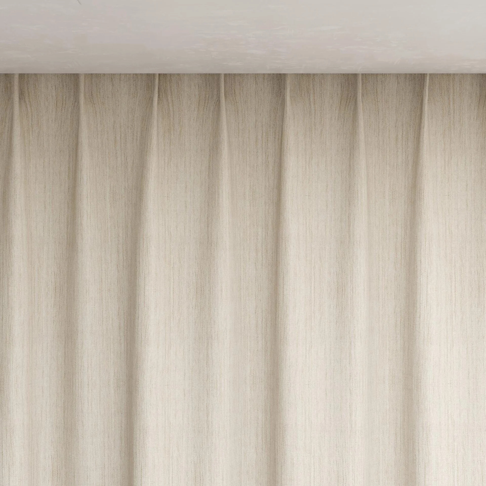 Top view of Chatham Sand, pinch pleat