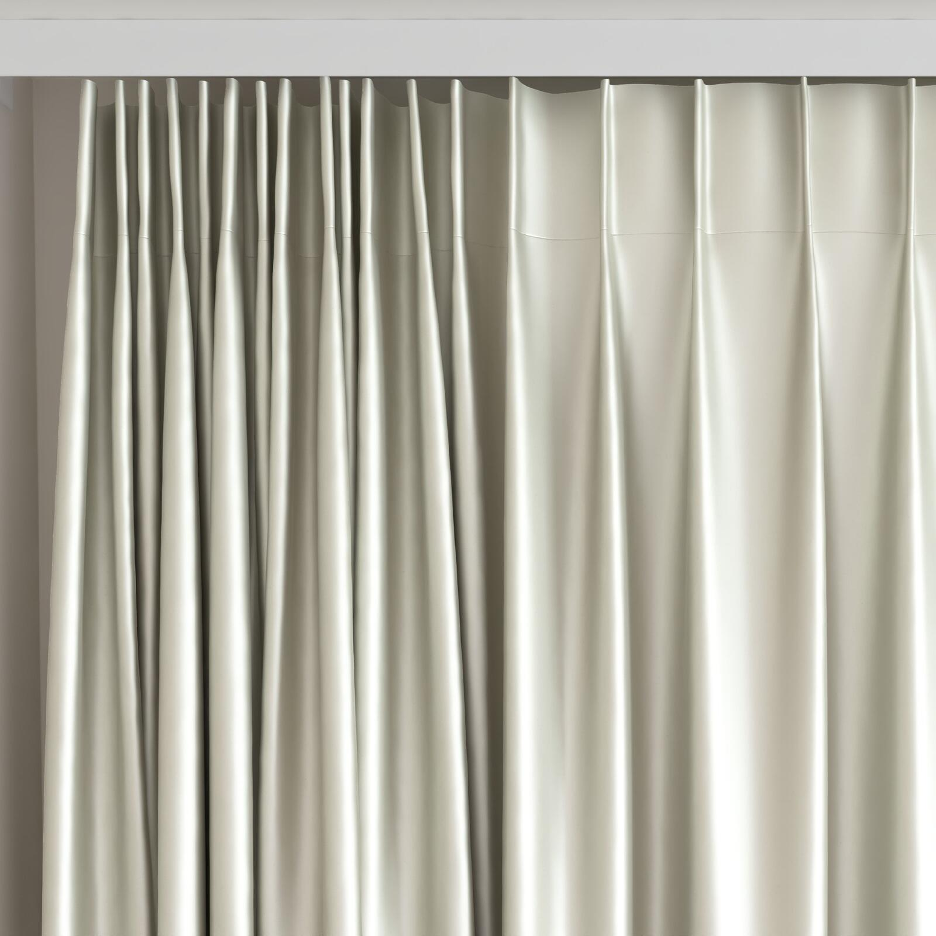 Top view of North Face Pearl, on curtain rail