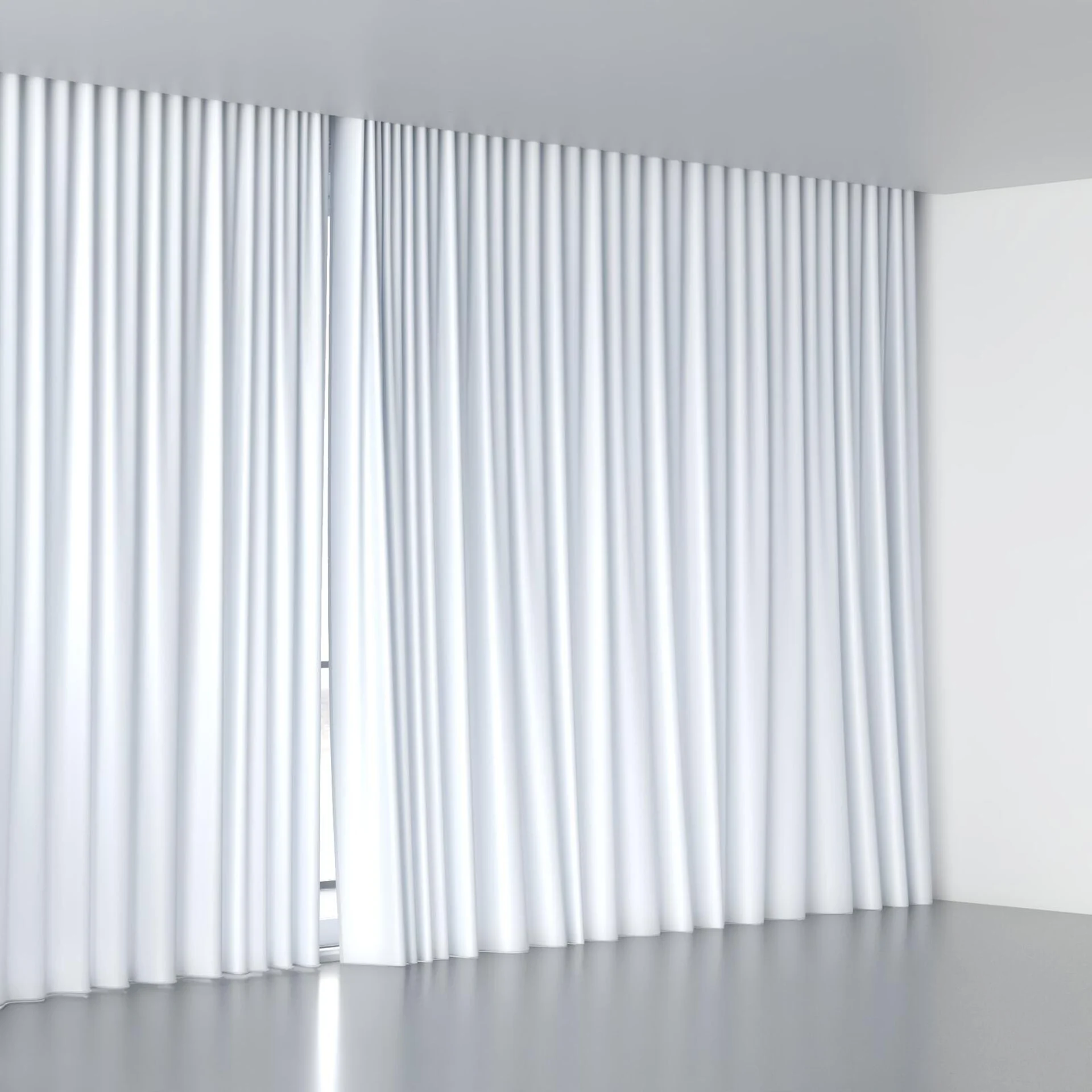 Full view of Optima Platinum, wave pleat