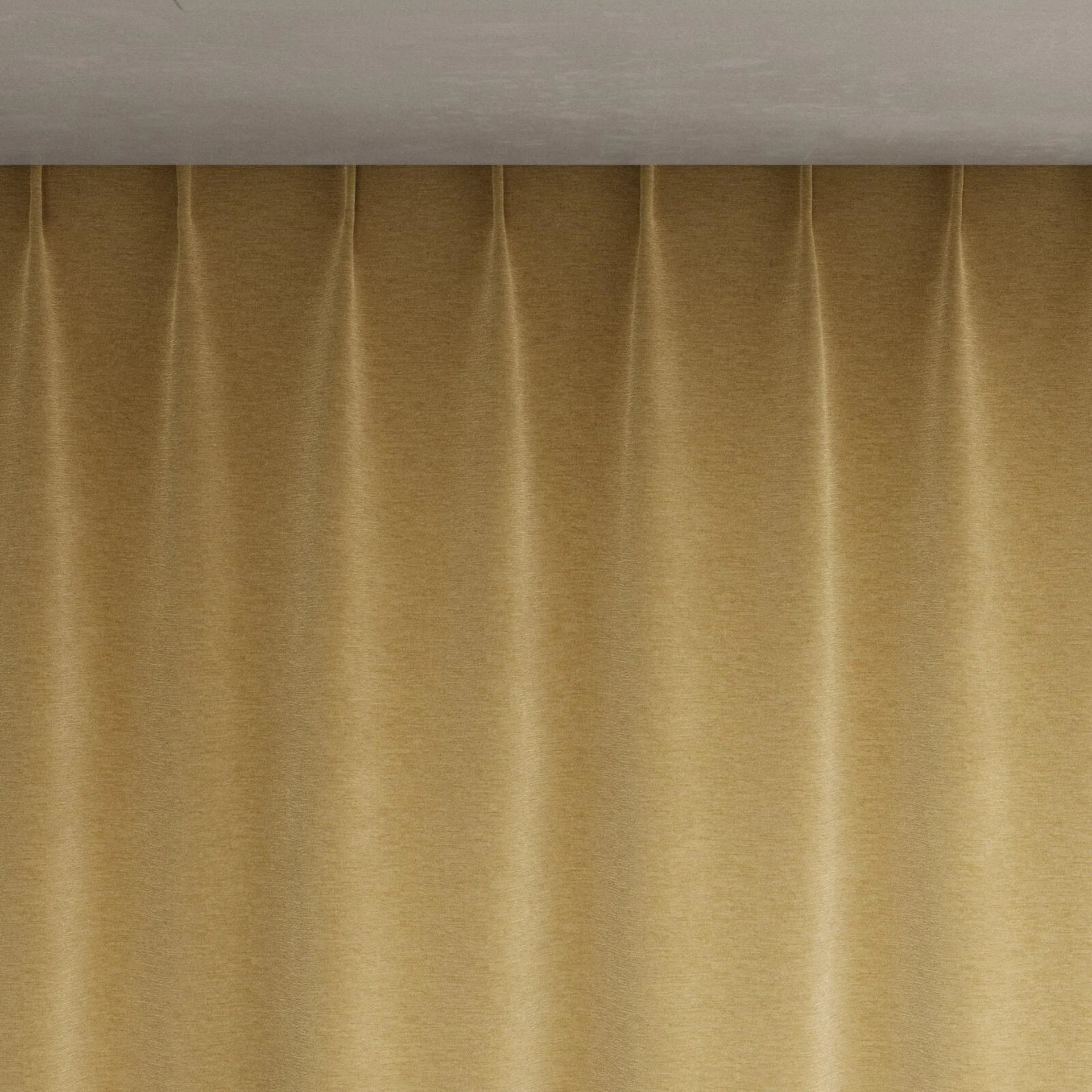 Top view of Geneva Dune, pinch pleat