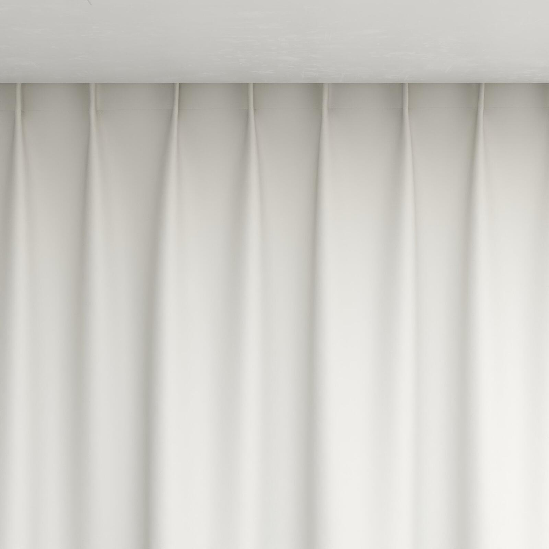 Top view of Naturama Ice, pinch pleat