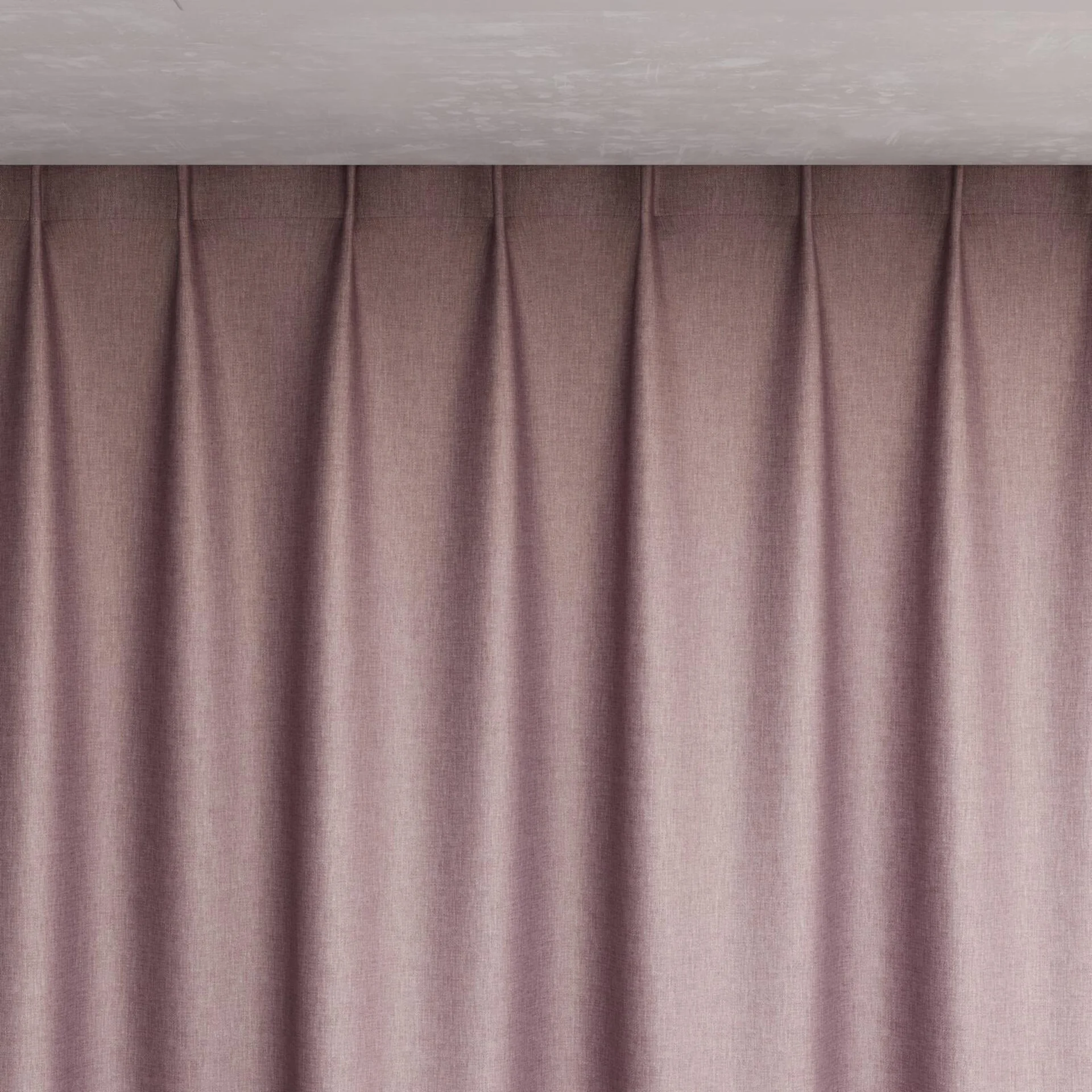 Top view of Matrix Blossom, pinch pleat