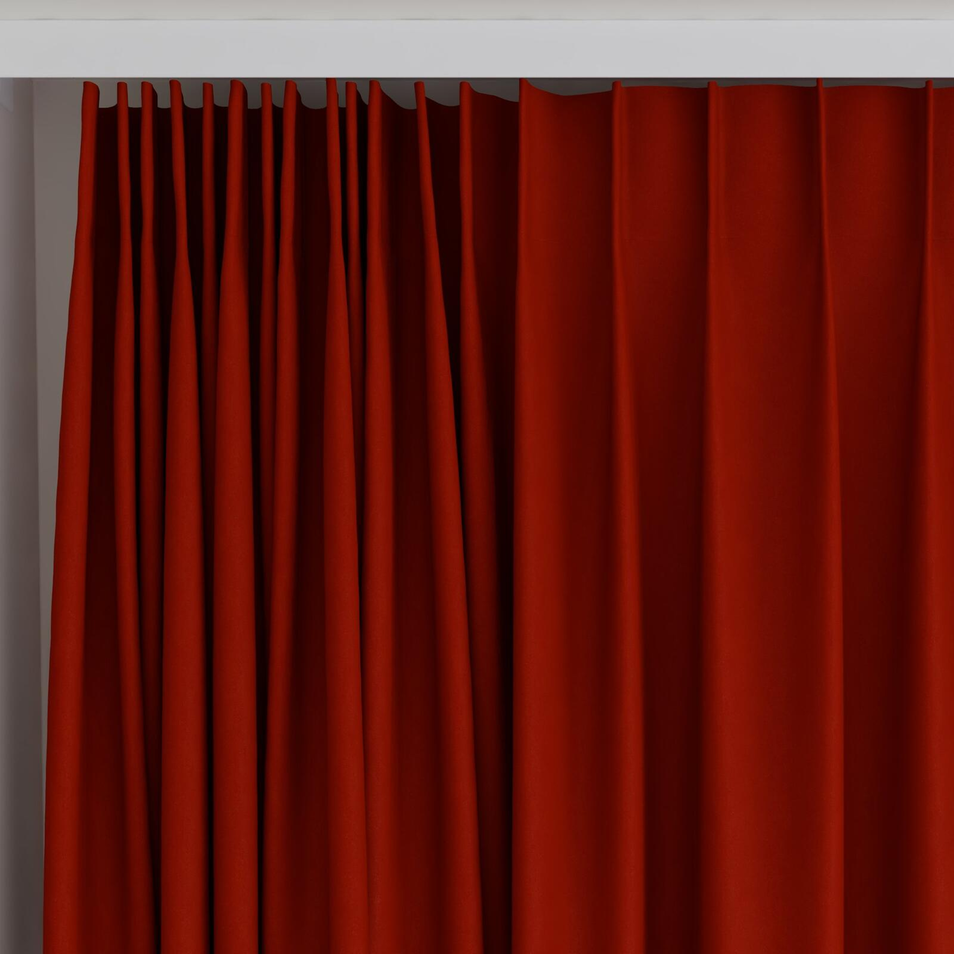 Top view of Vela Sierra, on curtain rail