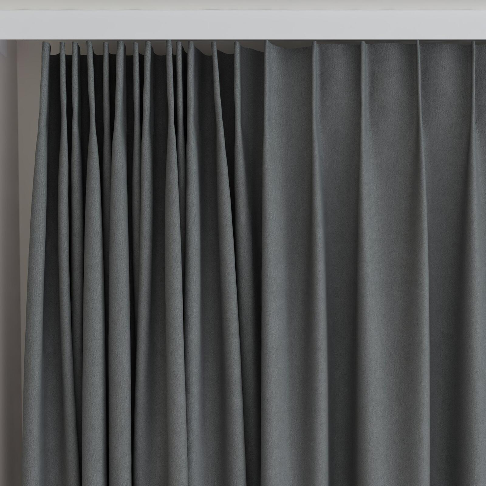Top view of Peak Elephant, on curtain rail