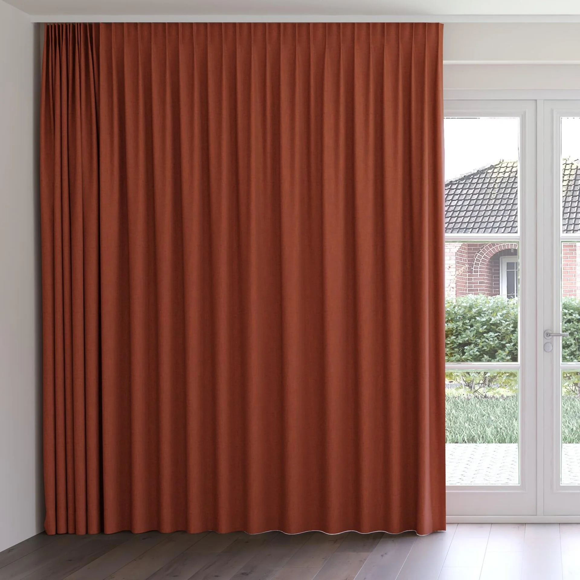 Front view of Mauritius Canyon, on curtain rail